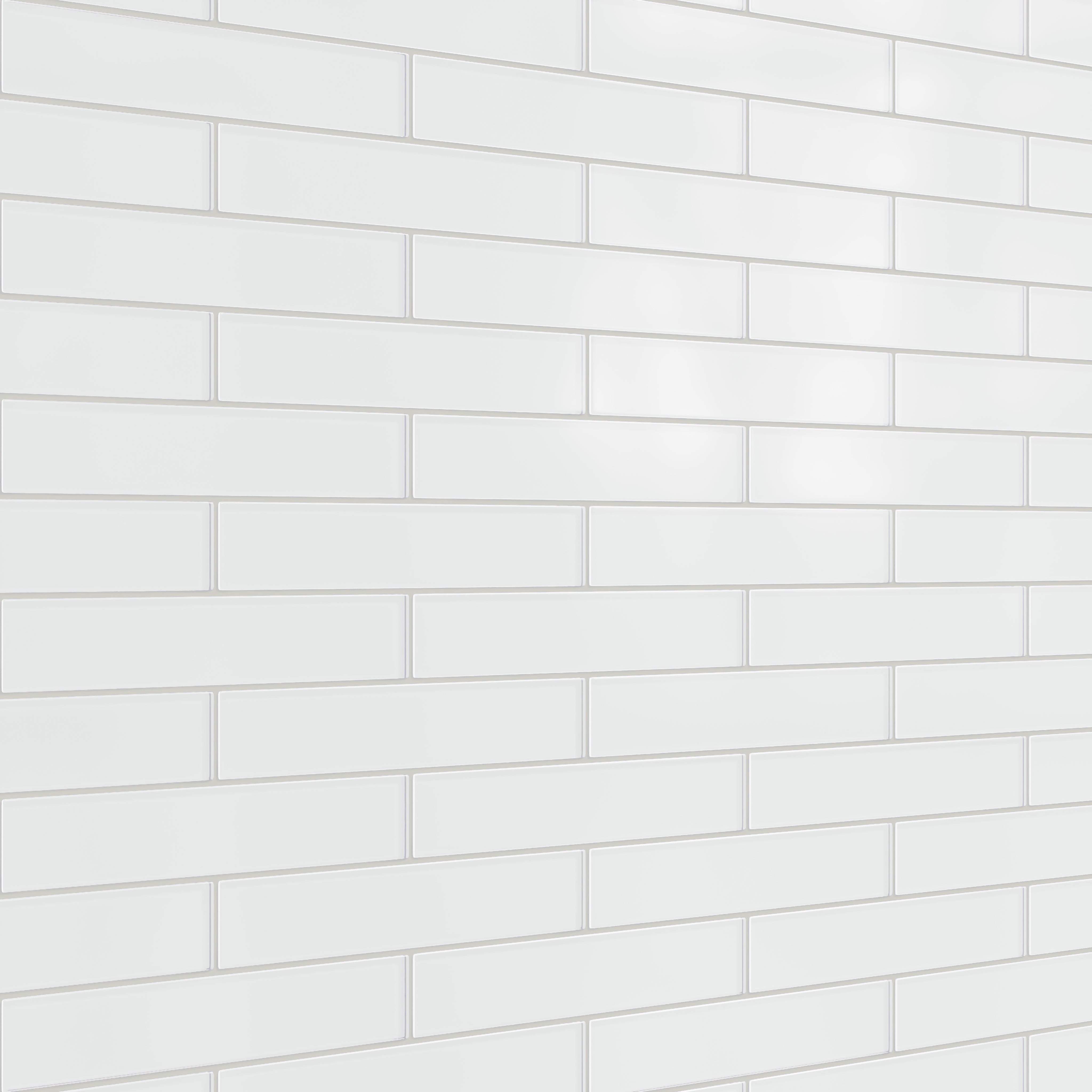 2x12 Glass Tile in Egret Matte