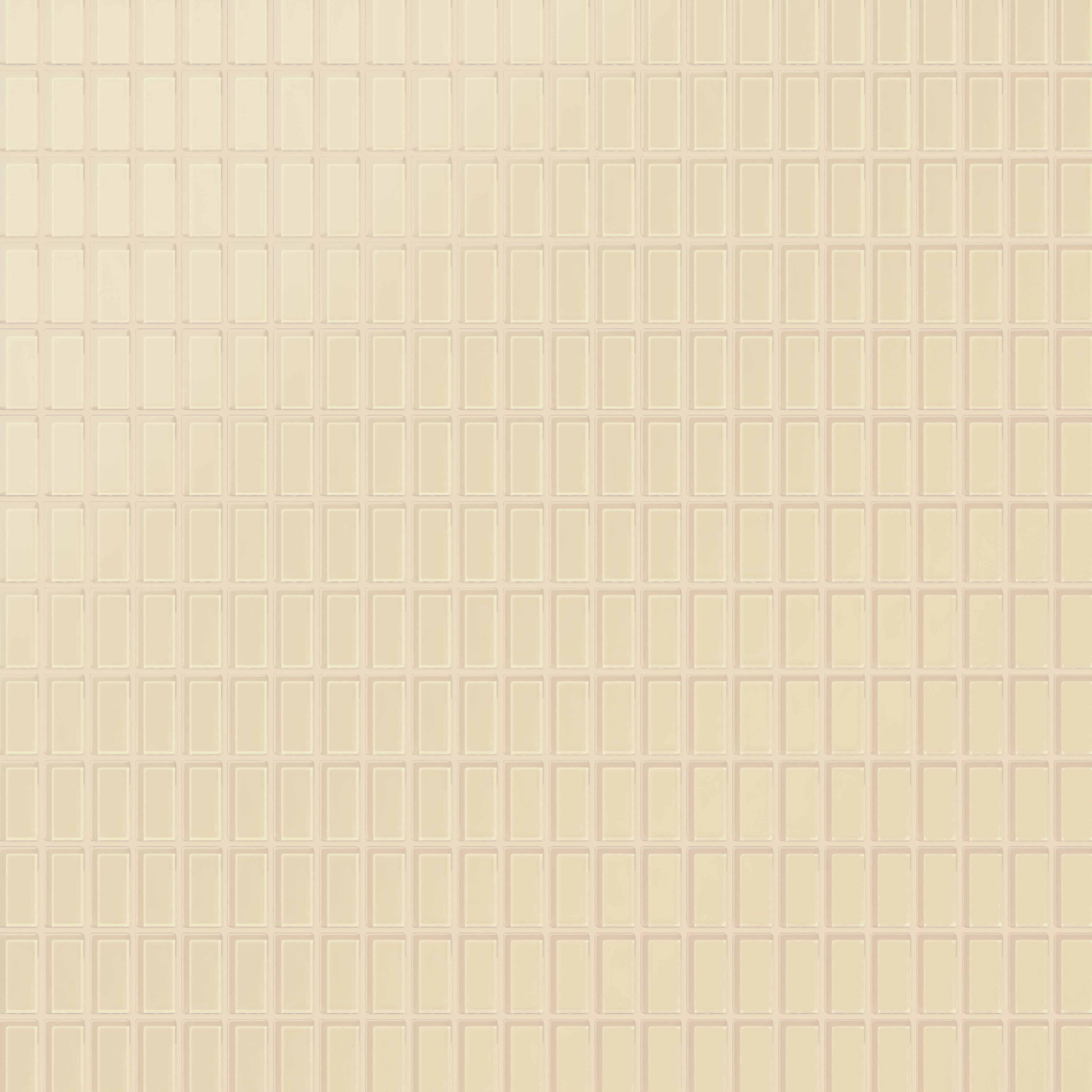 1x2 Straight Set Sheeted Glass Mosaic Tile in Chickadee Matte