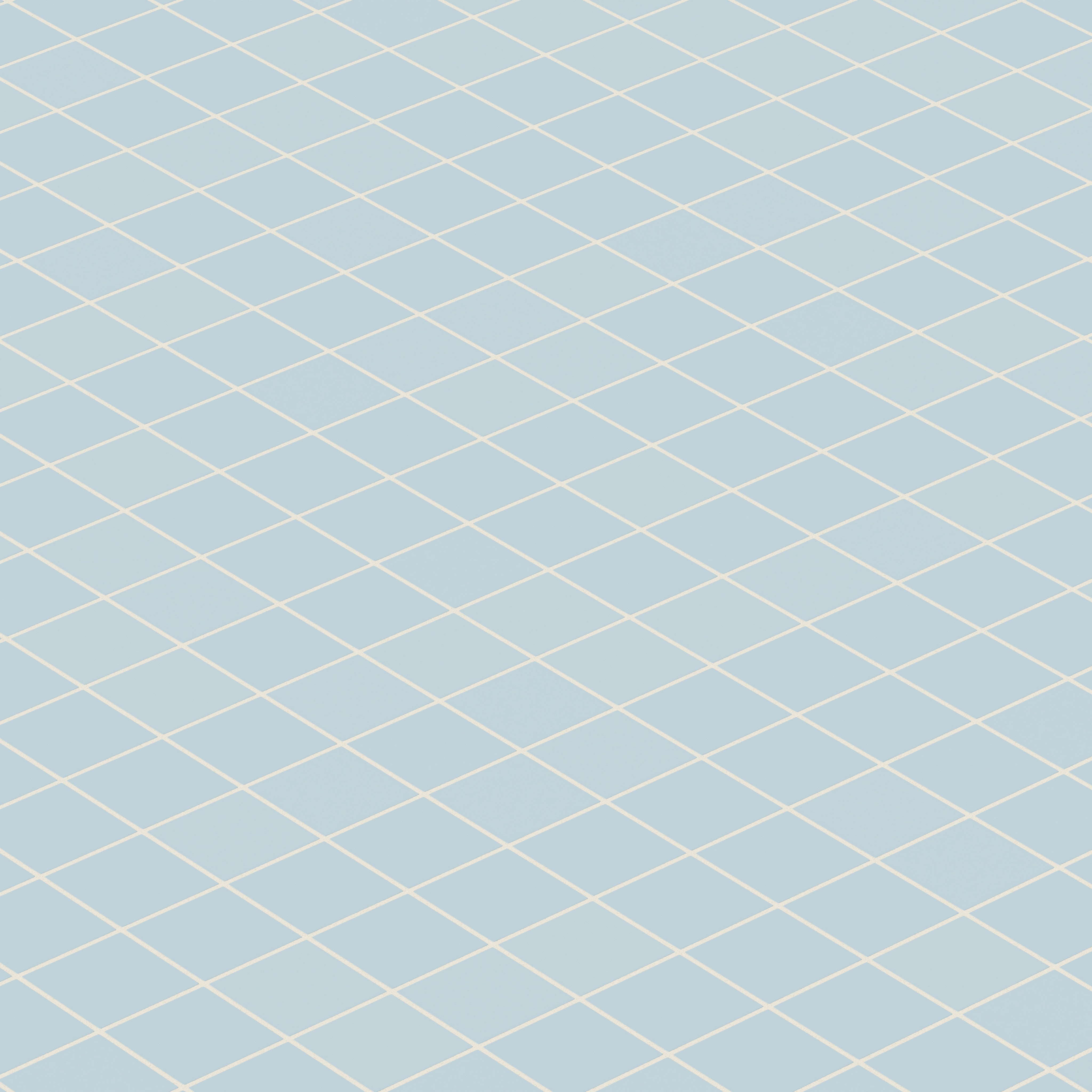 3x3 Straight Set Sheeted Natural Press Ceramic Mosaic Tile in Egyptian Blue Matte