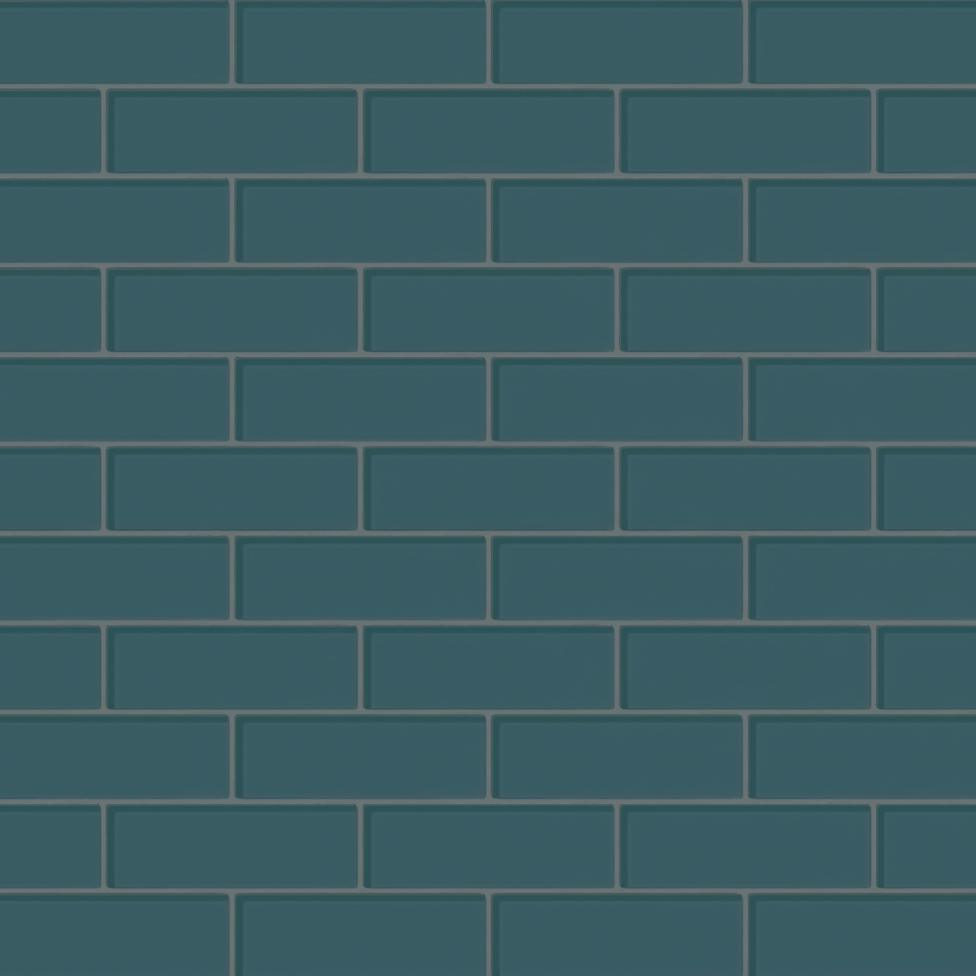 2x6 Glass Tile in Magpie Gloss