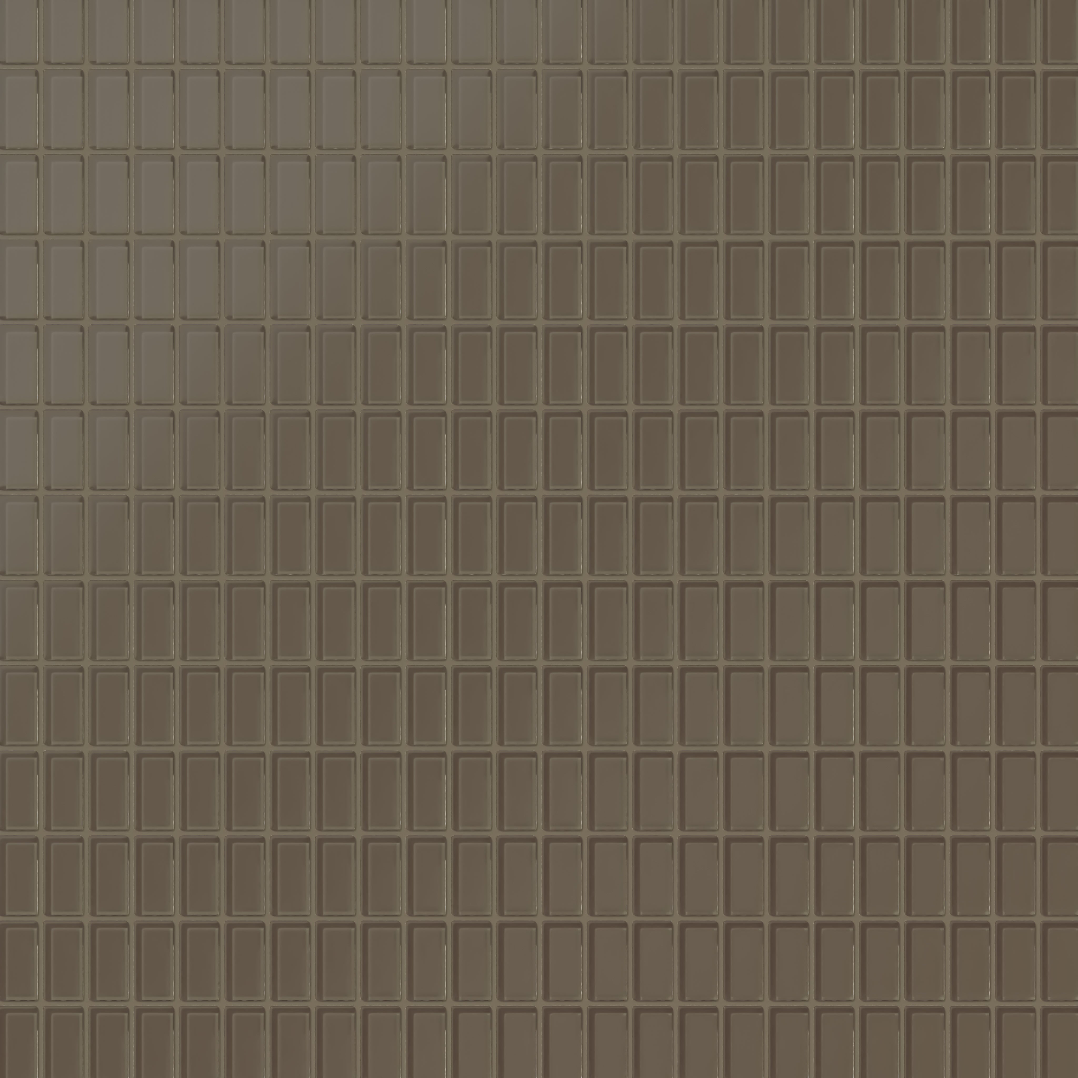 1x2 Straight Set Sheeted Glass Mosaic Tile in Albatross Matte