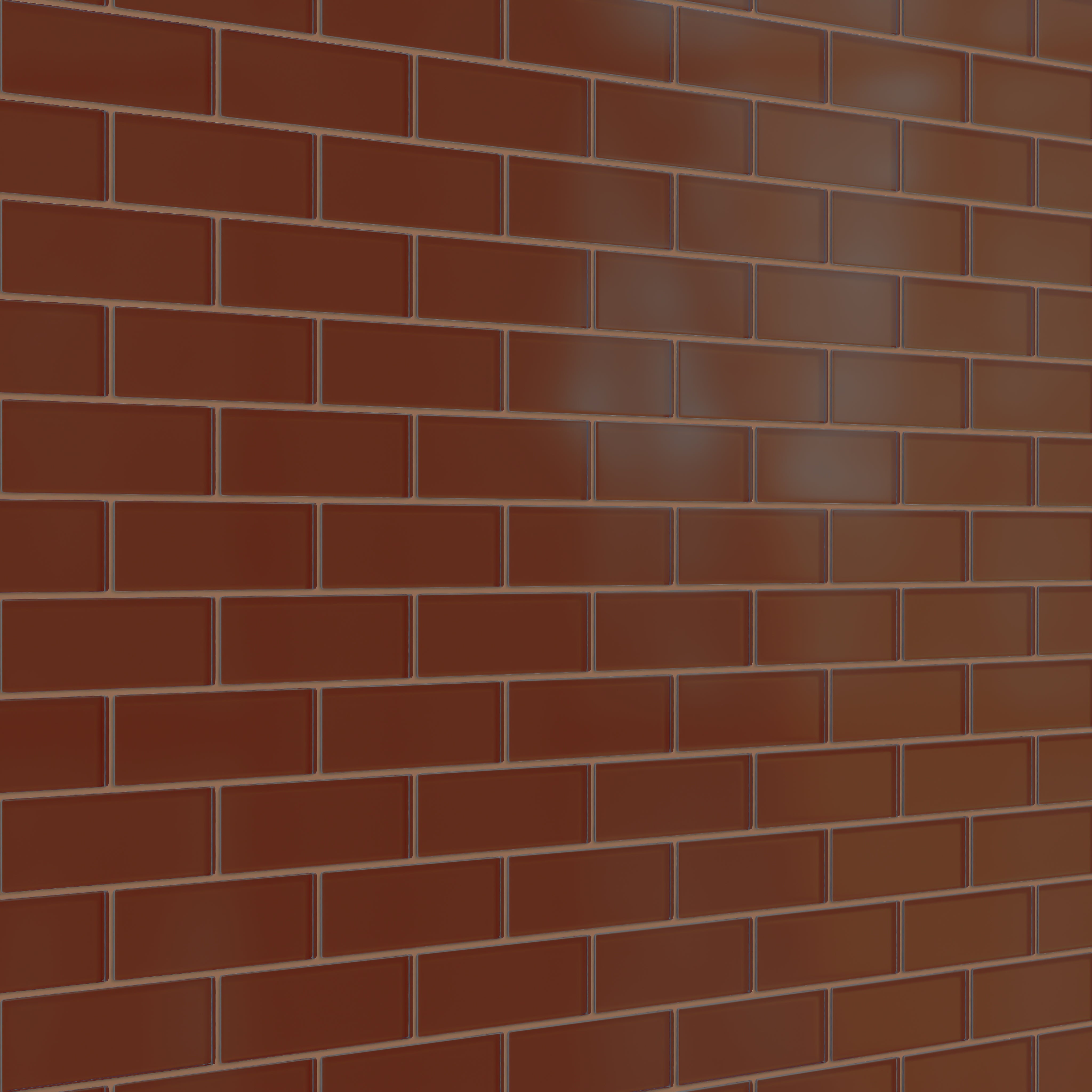 2x6 Glass Tile in Pheasant Matte