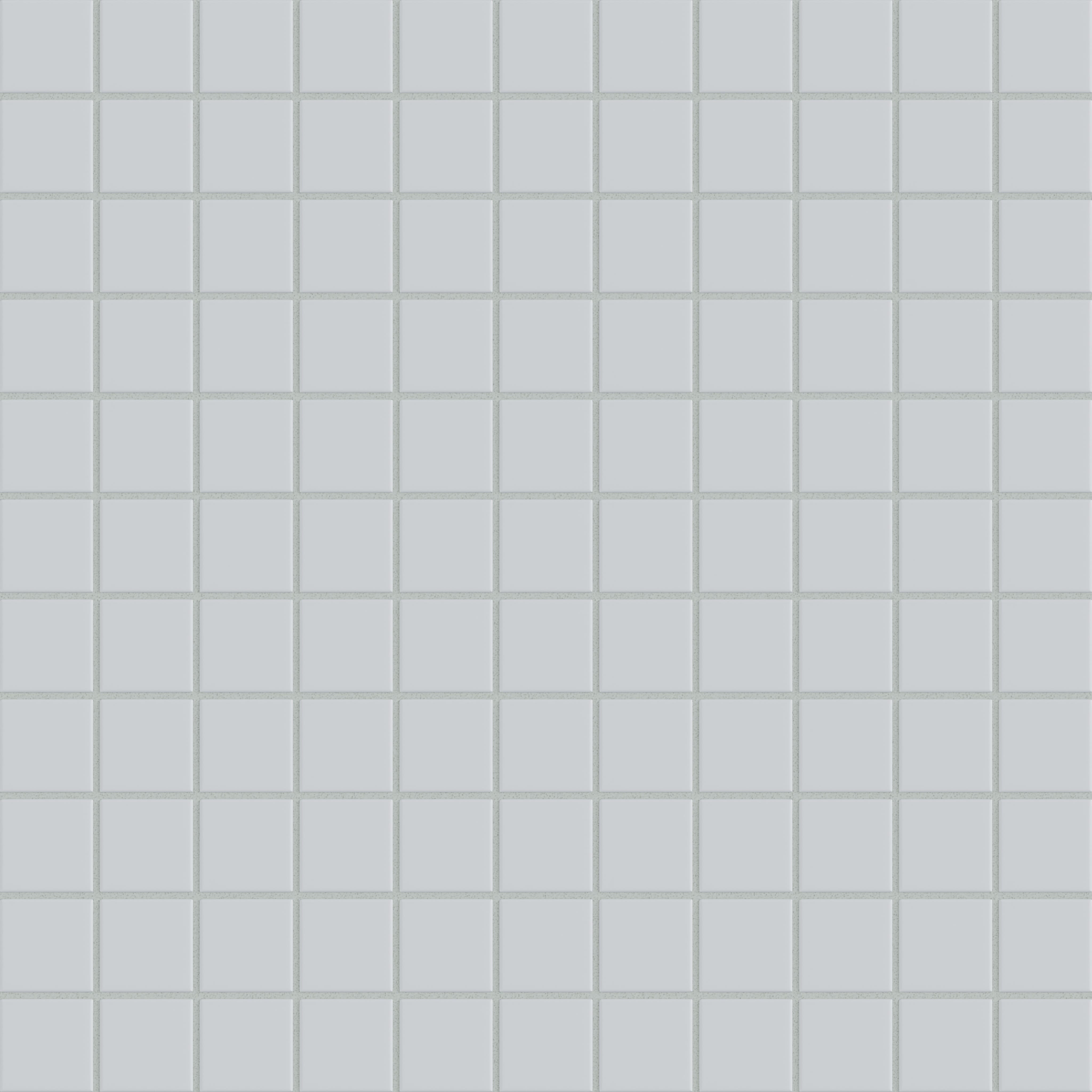 2x2 Straight Set Sheeted Natural Press Ceramic Mosaic Tile in Alberta Blue Matte