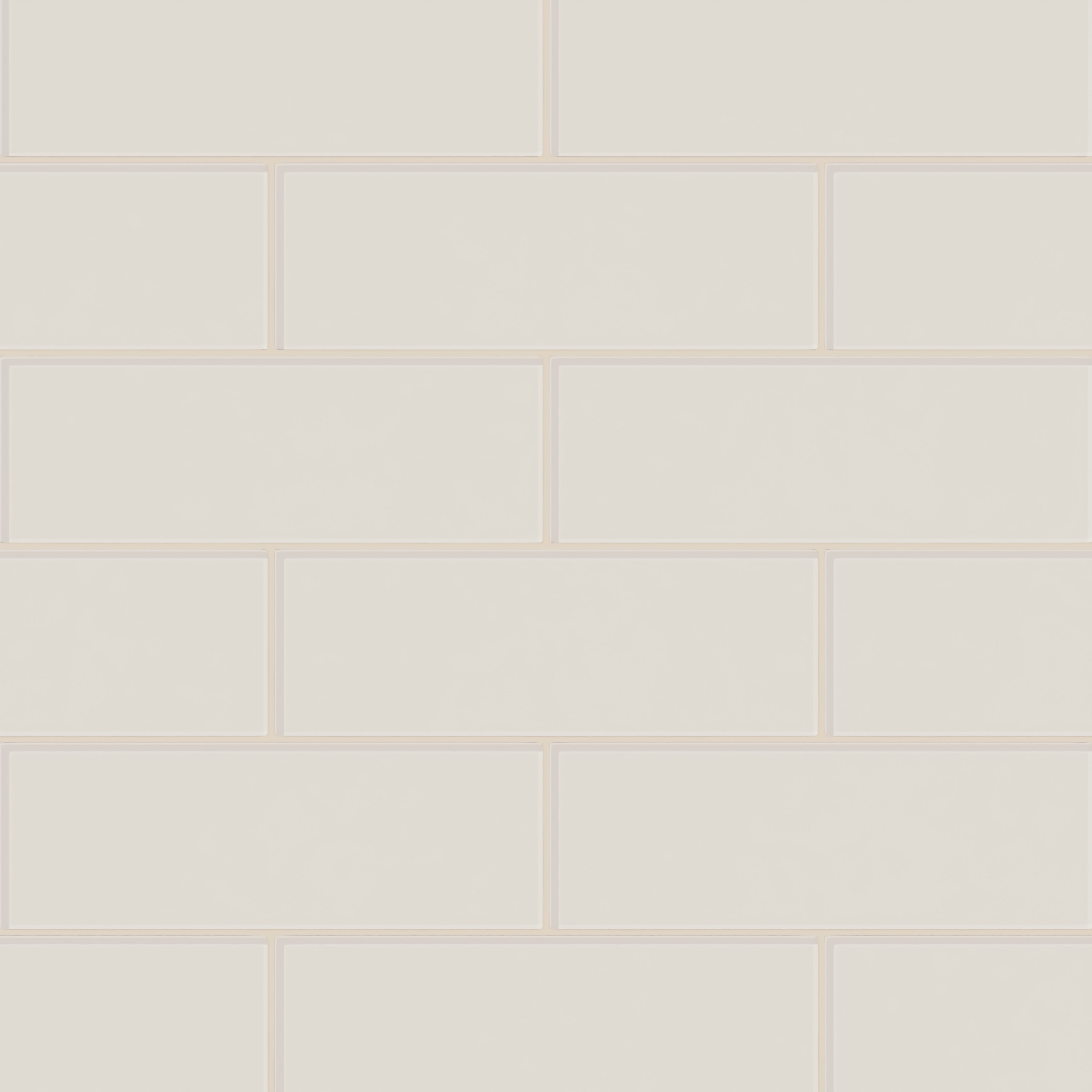 4x12 Glass Tile in Dove Gloss