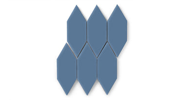 Picket Original Ceramic Tile in Caribbean Sea Matte