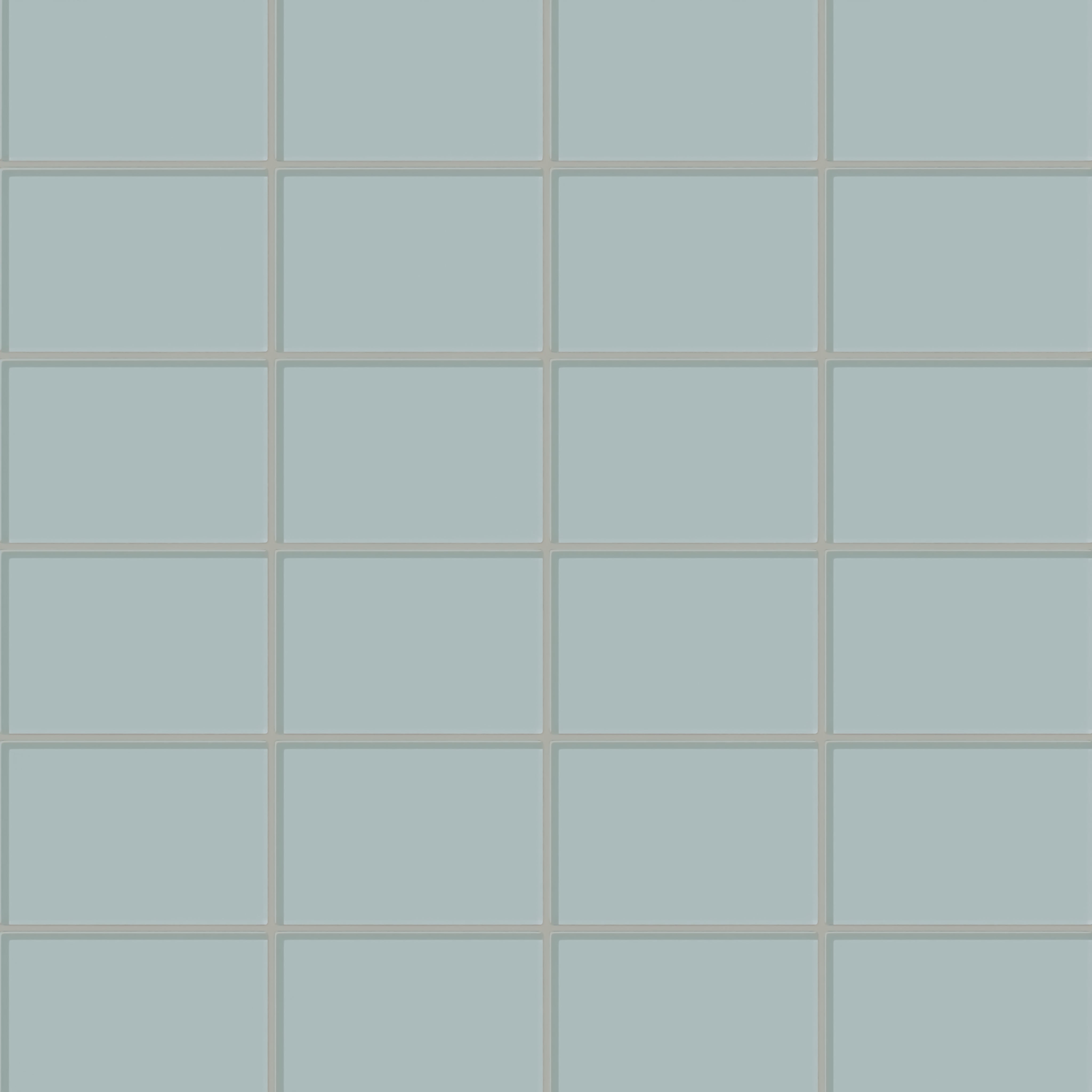 4x6 Glass Tile in Great Blue Heron Gloss