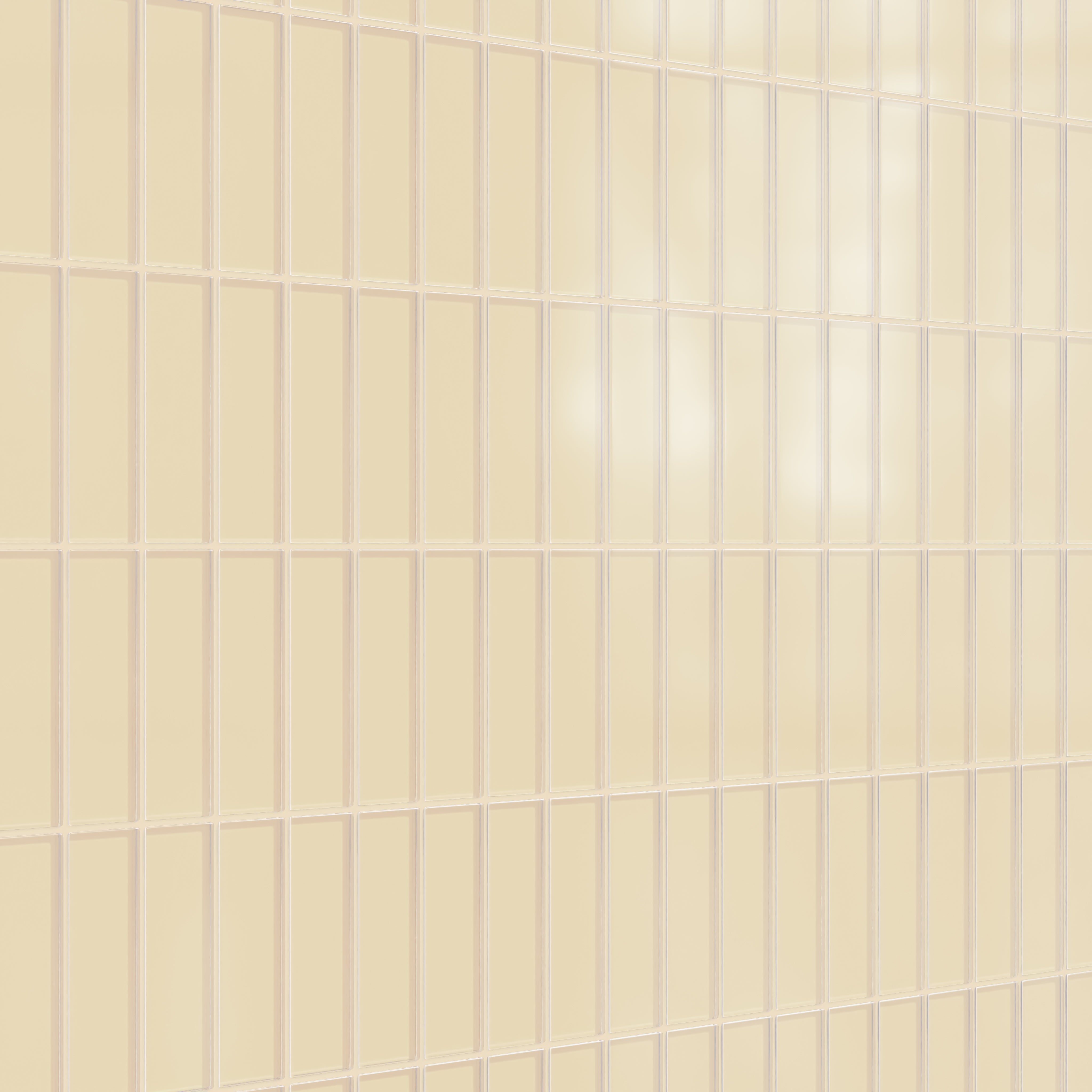 2x6 Glass Tile in Chickadee Matte