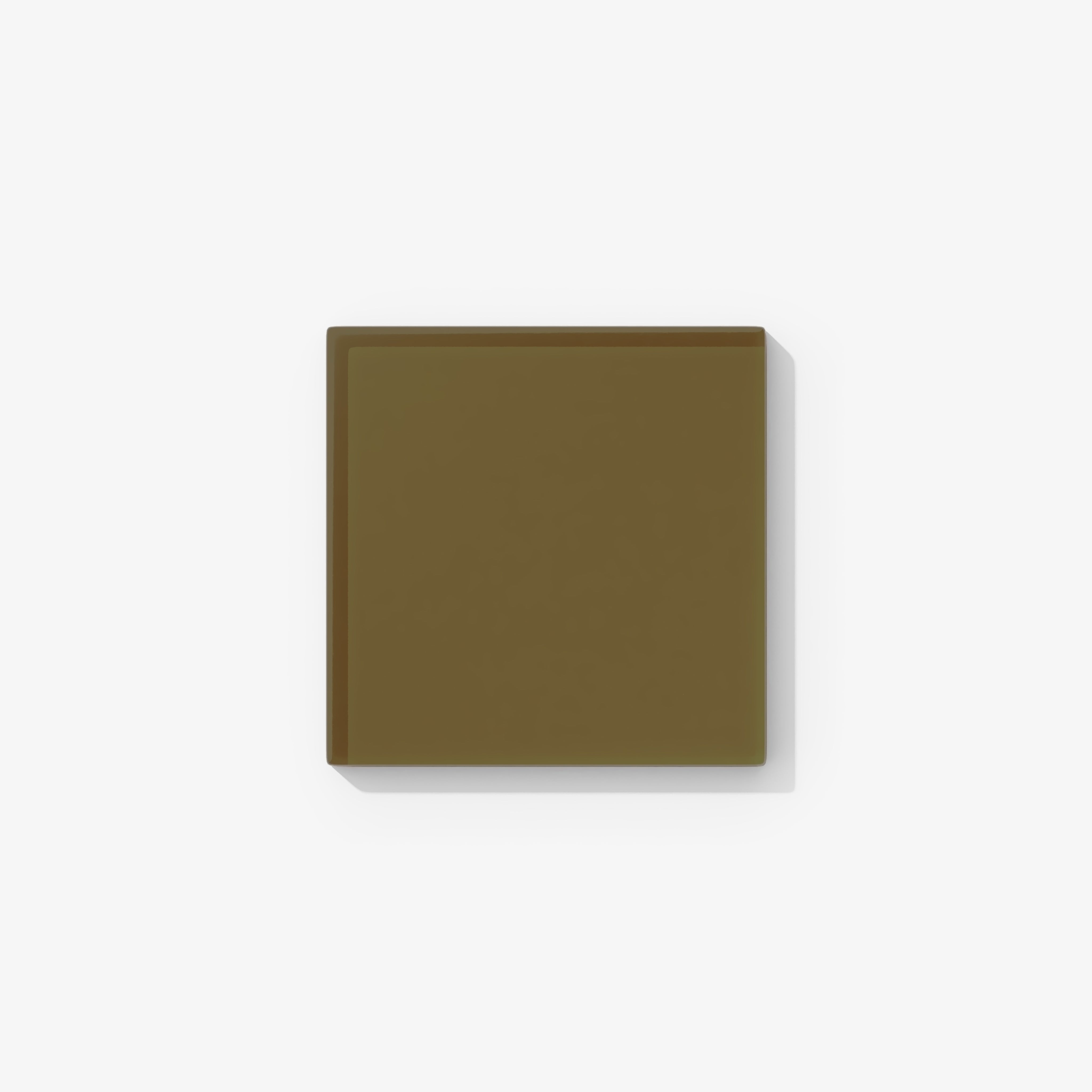 4x4 Glass Tile in Merlin Matte