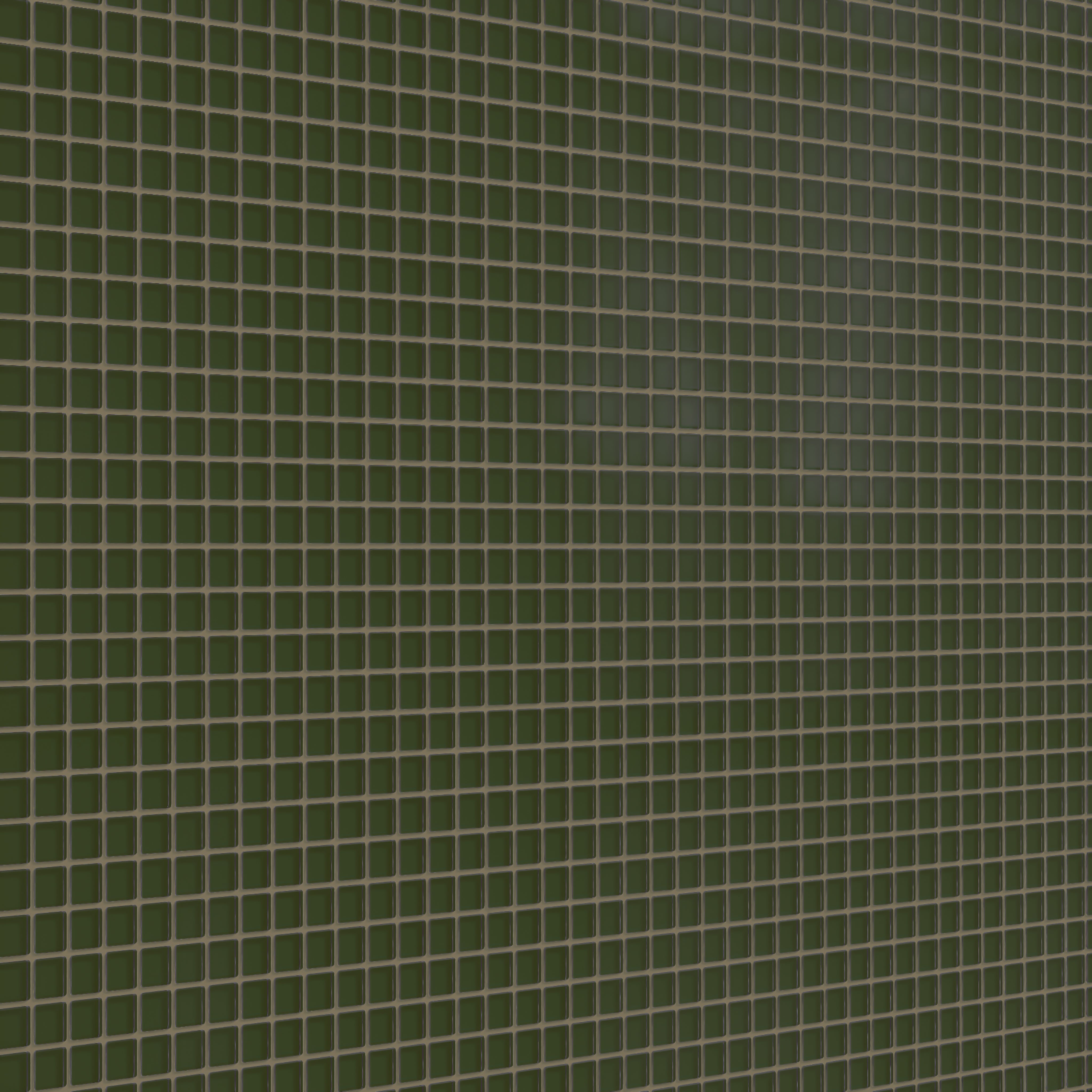 1x1 Straight Set Sheeted Glass Mosaic Tile in Starling Matte