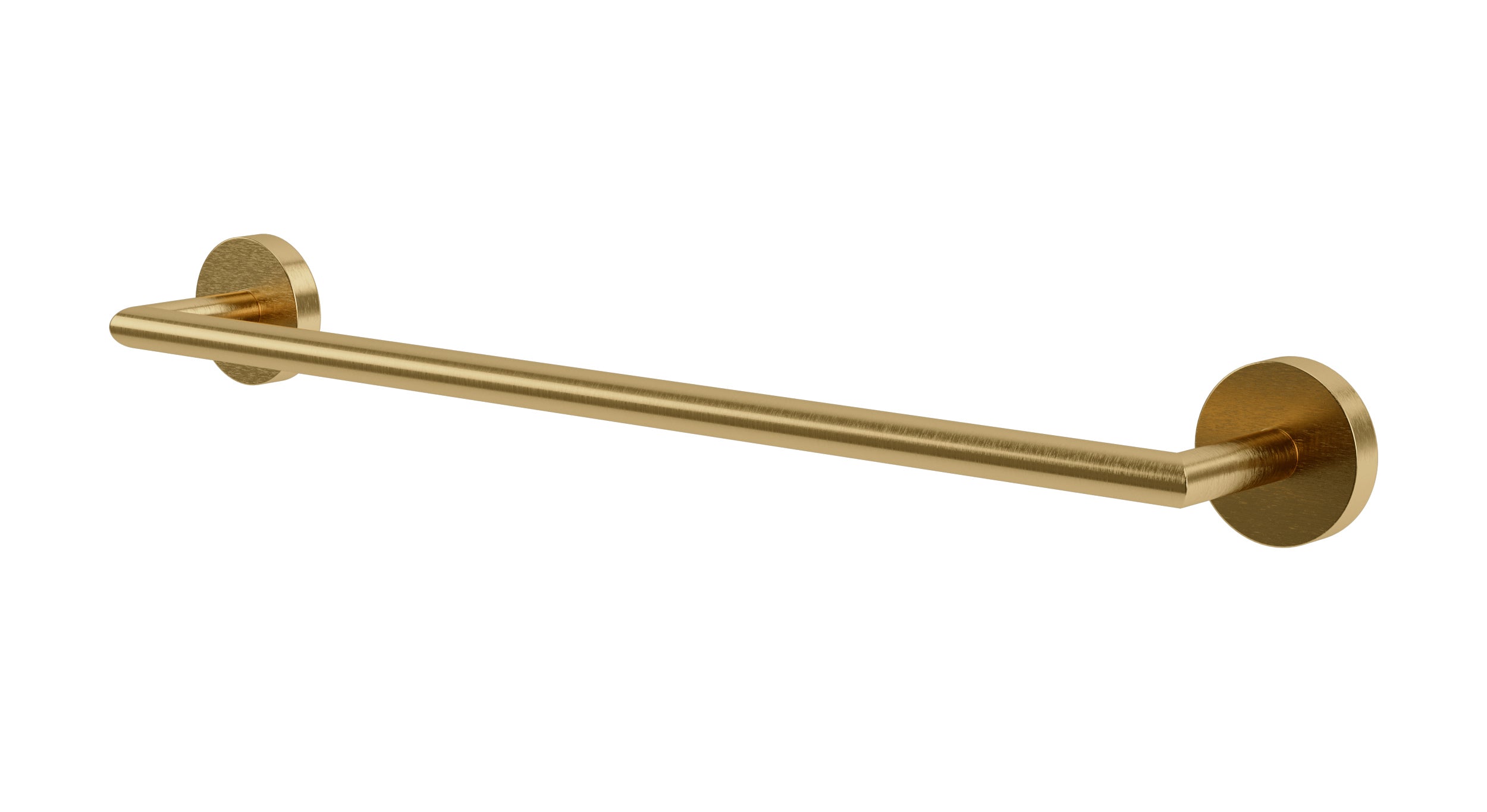 Contour Towel Bar 18" in Satin Brass