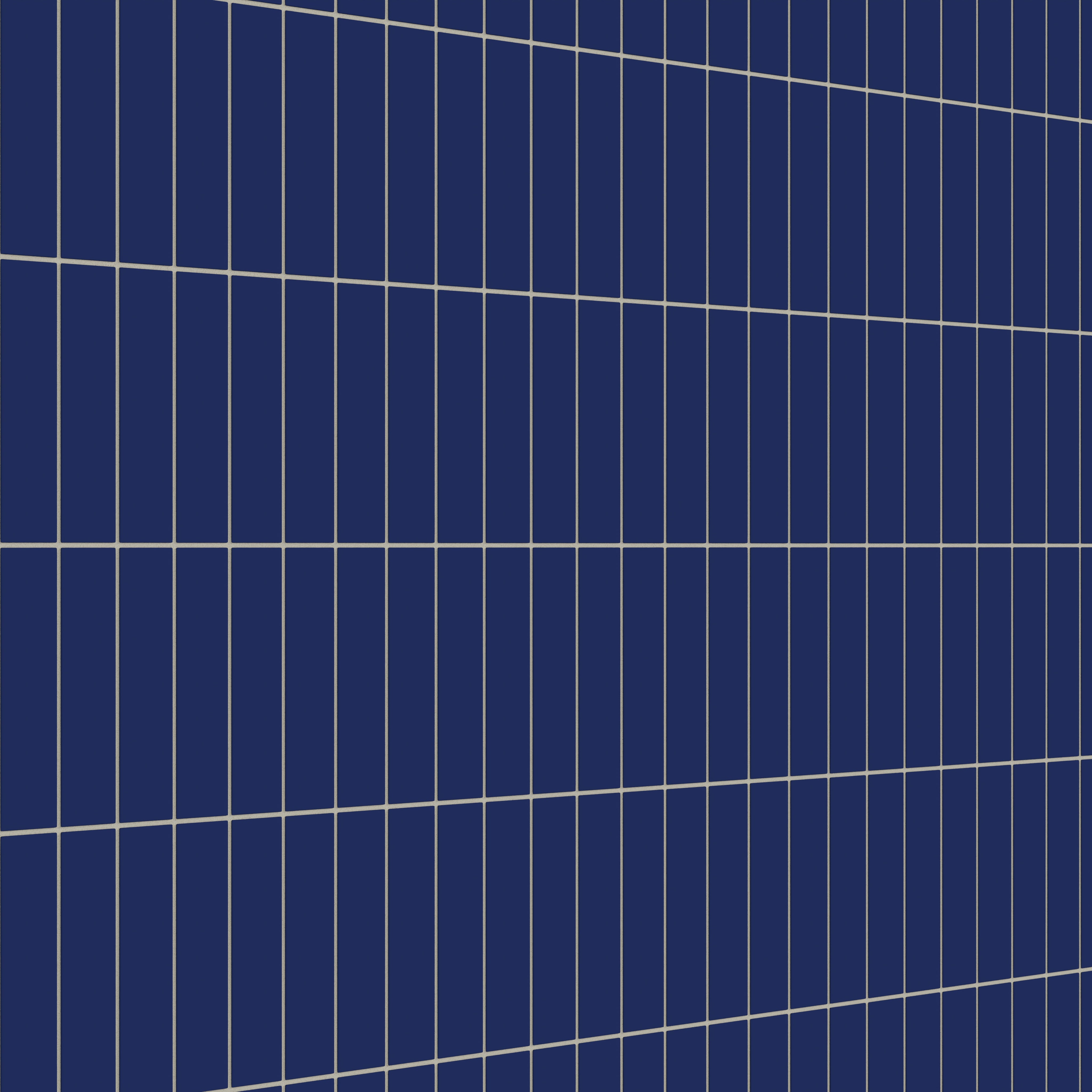2x8 Natural Press Ceramic Tile in Ultramarine Matte