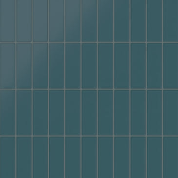 2x6 Glass Tile in Magpie Matte