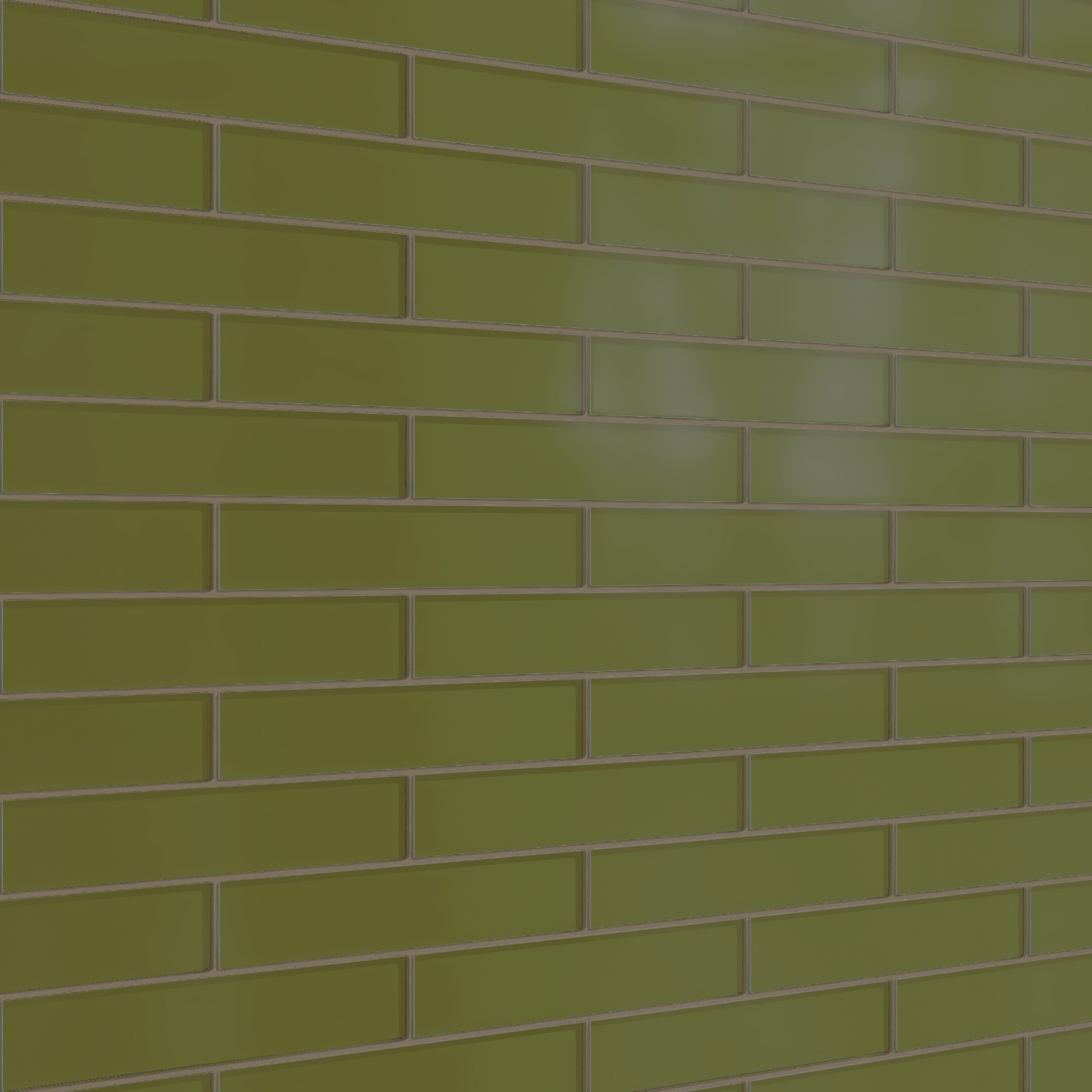 2x12 Glass Tile in Cormorant Matte