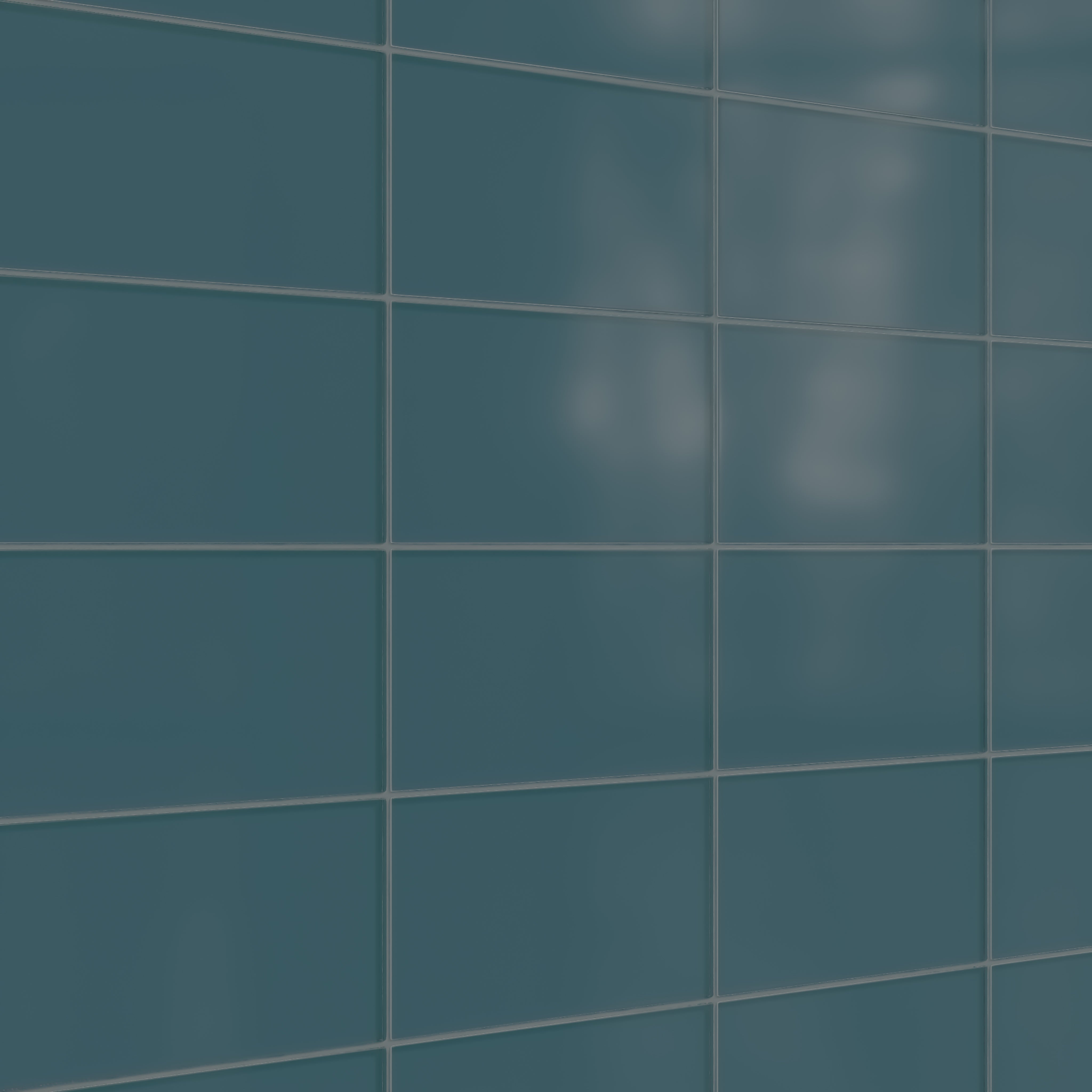 6x12 Glass Tile in Magpie Matte