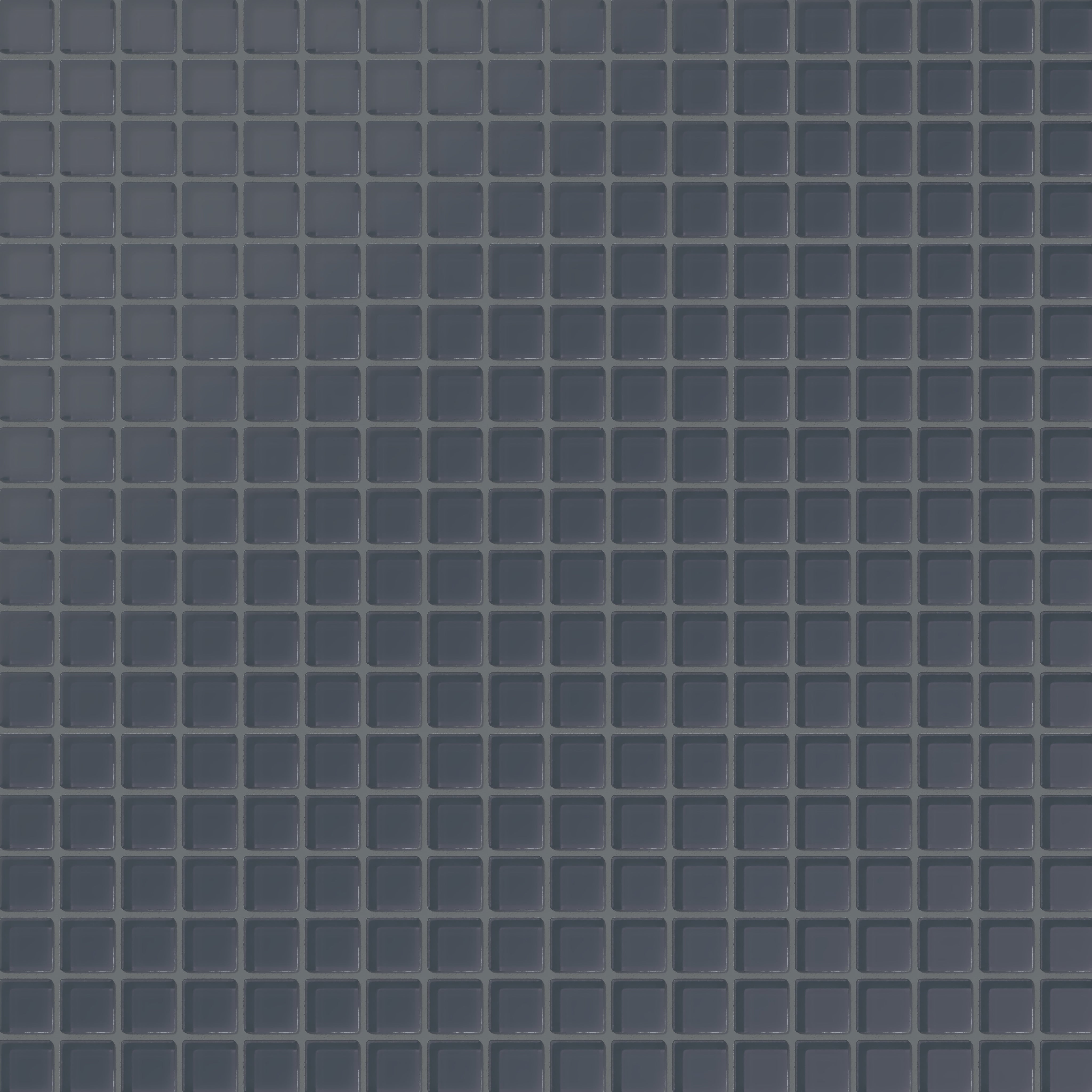 1x1 Straight Set Sheeted Glass Mosaic Tile in Junco Matte