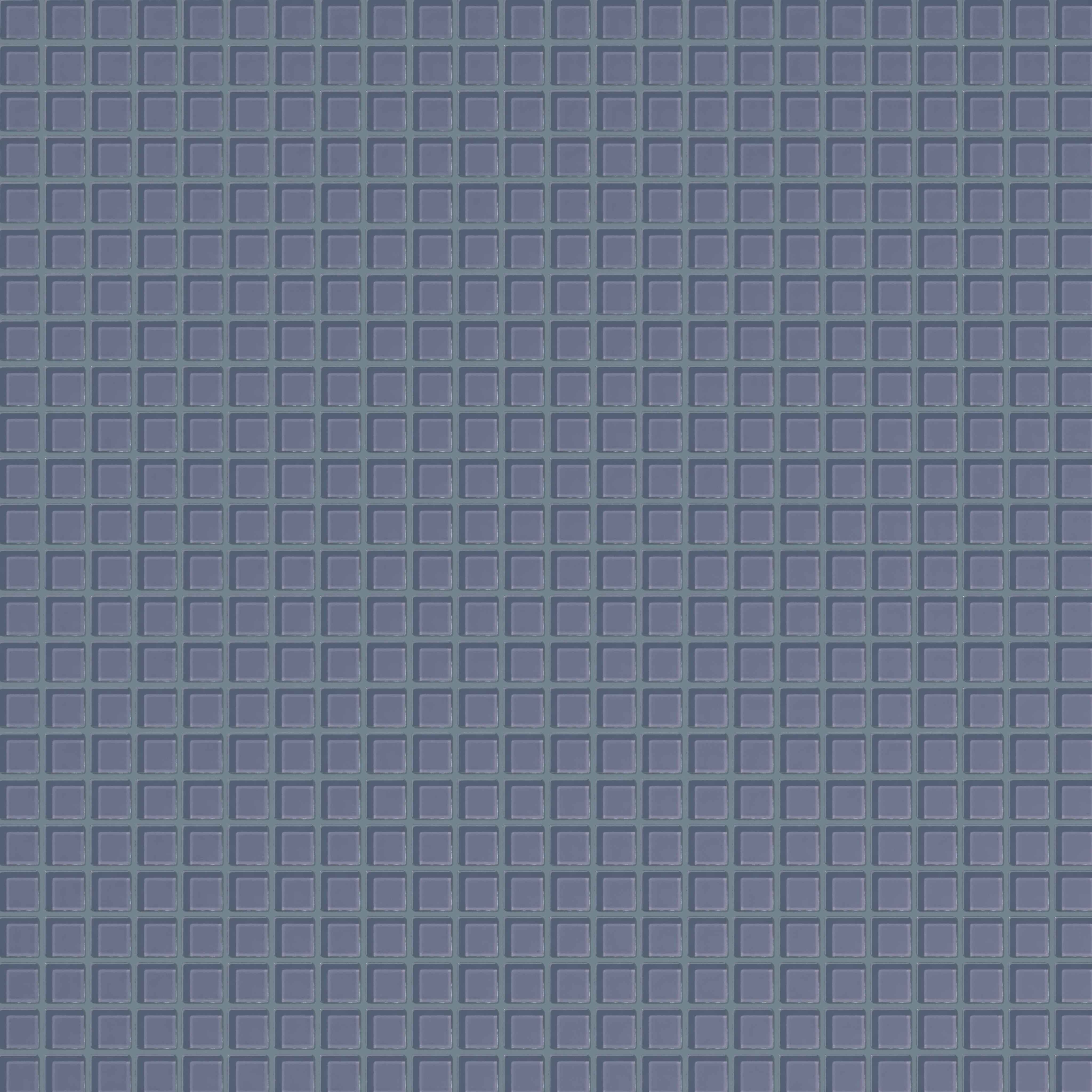 1x1 Straight Set Sheeted Glass Mosaic Tile in Nuthatch Gloss
