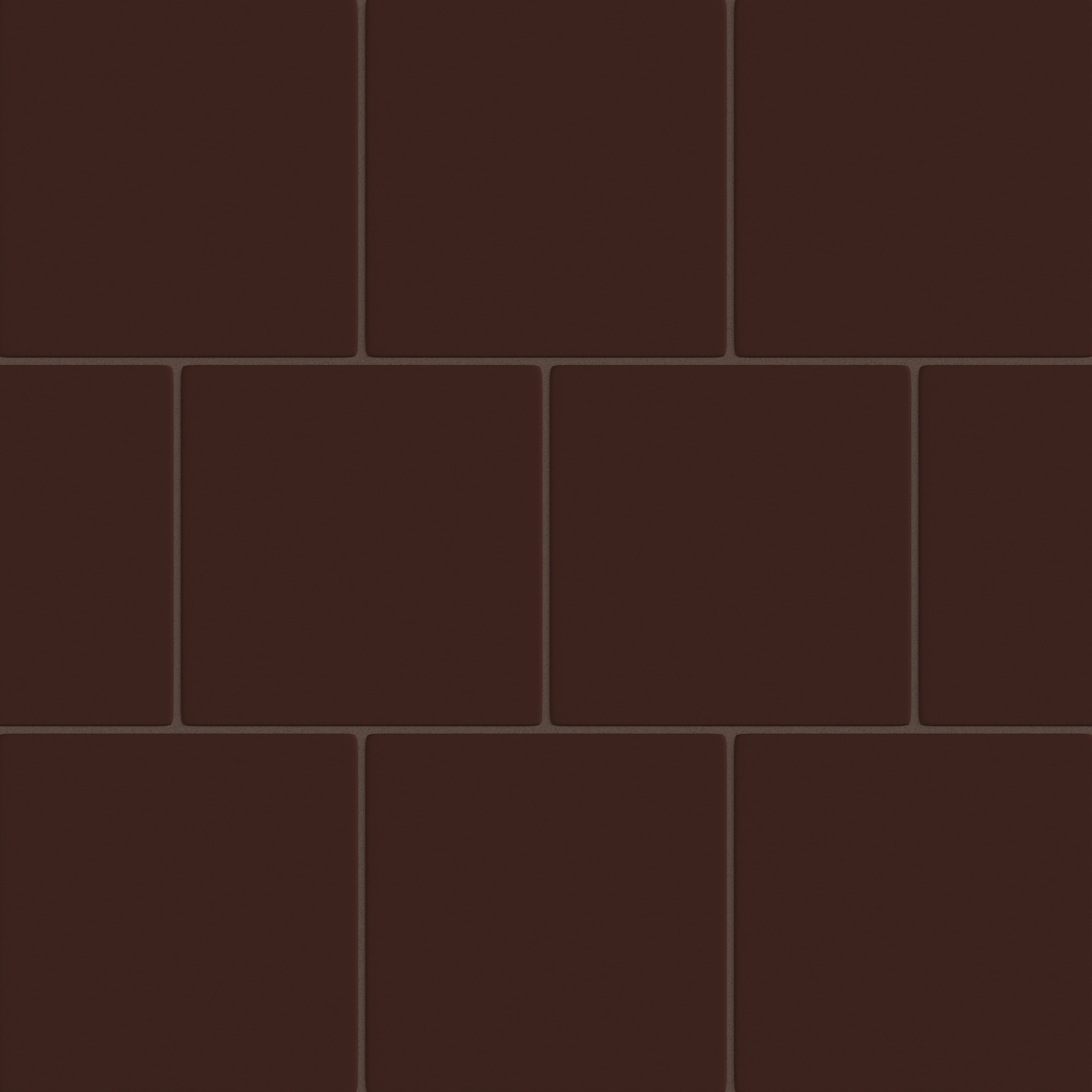 8x8 Original Ceramic Tile in Garnet Matte