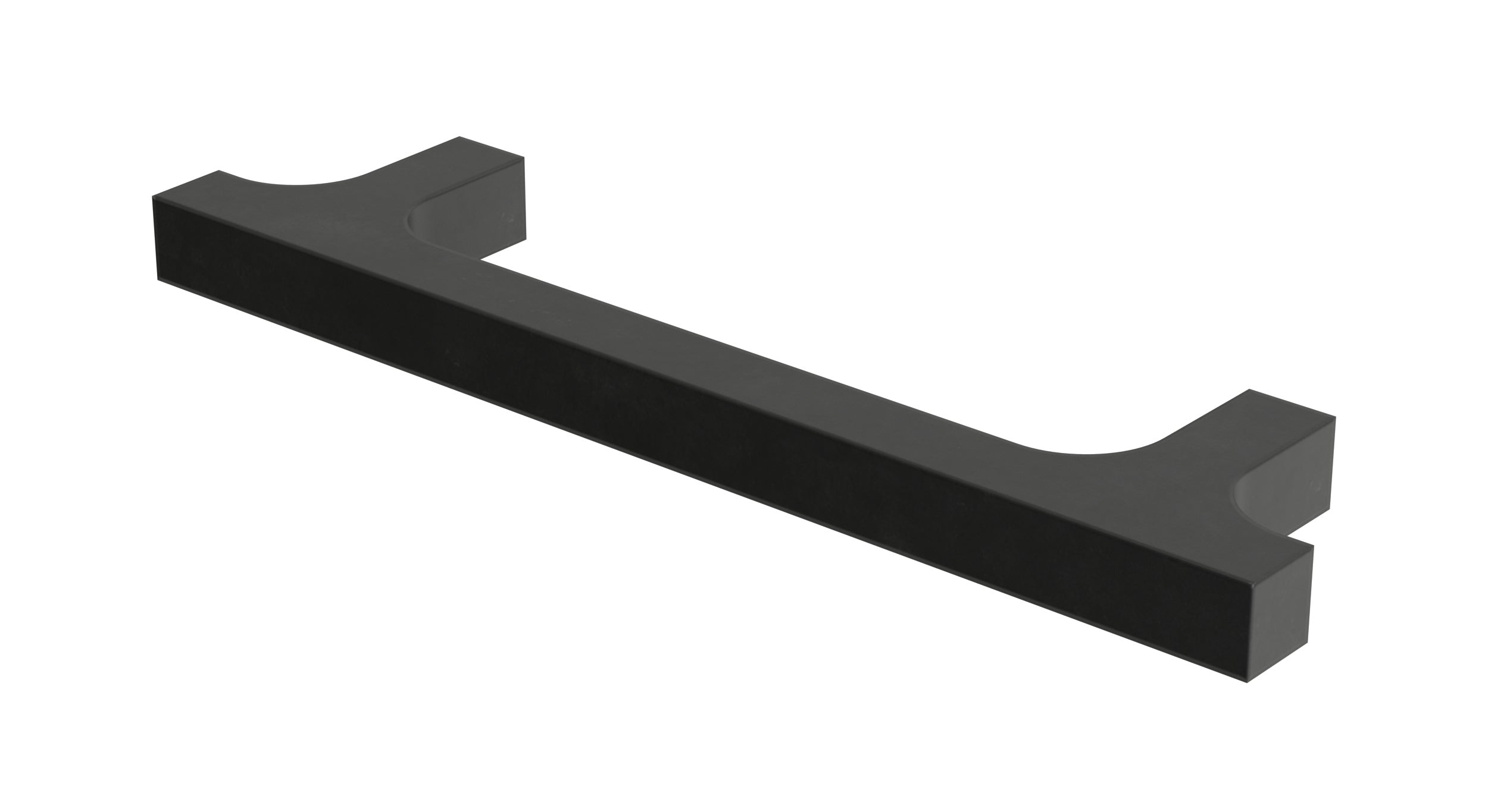 Flatiron Square Cabinet Pull 4" in Oil Rubbed Bronze