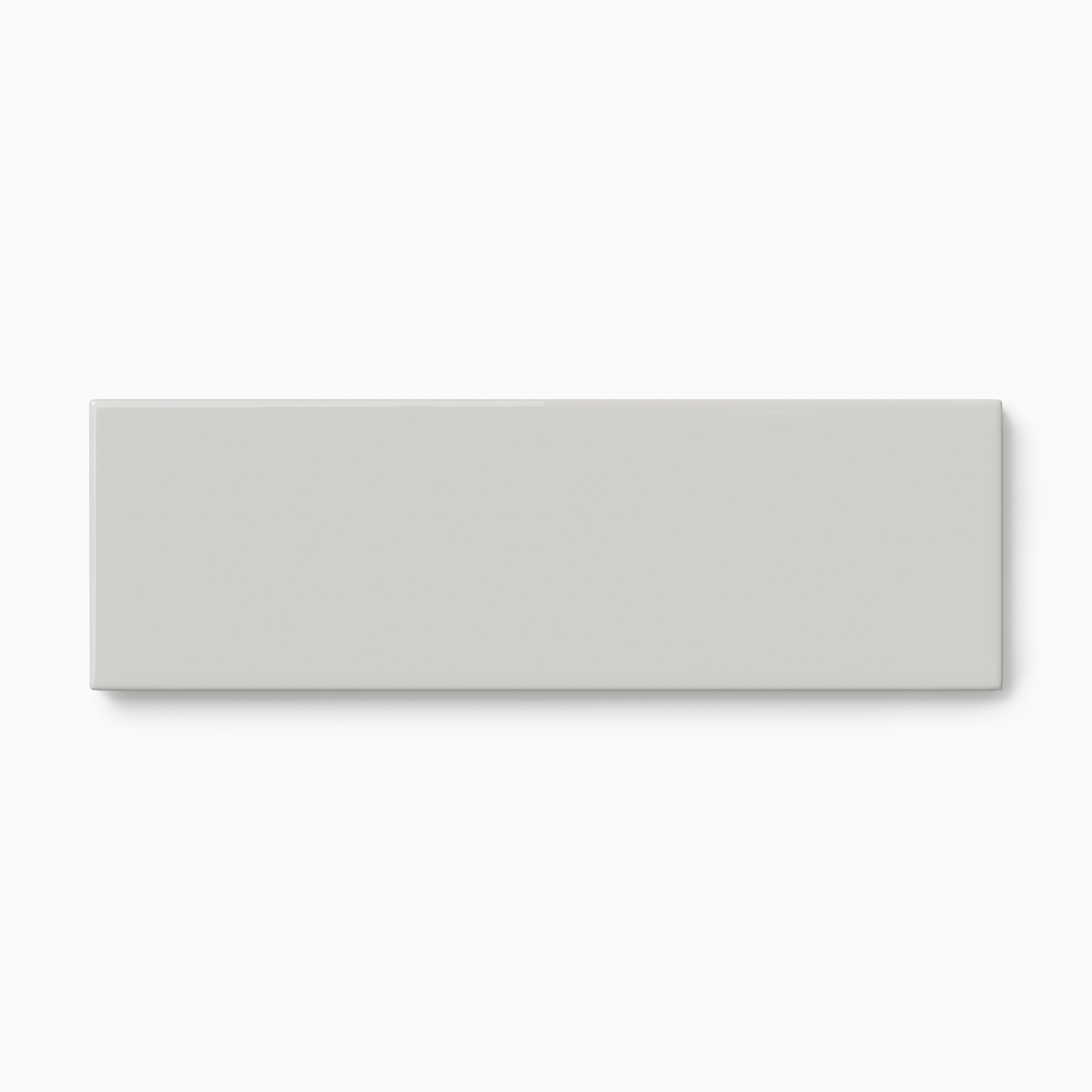 3x9 Natural Press Ceramic Tile in Cloud Cover Gloss