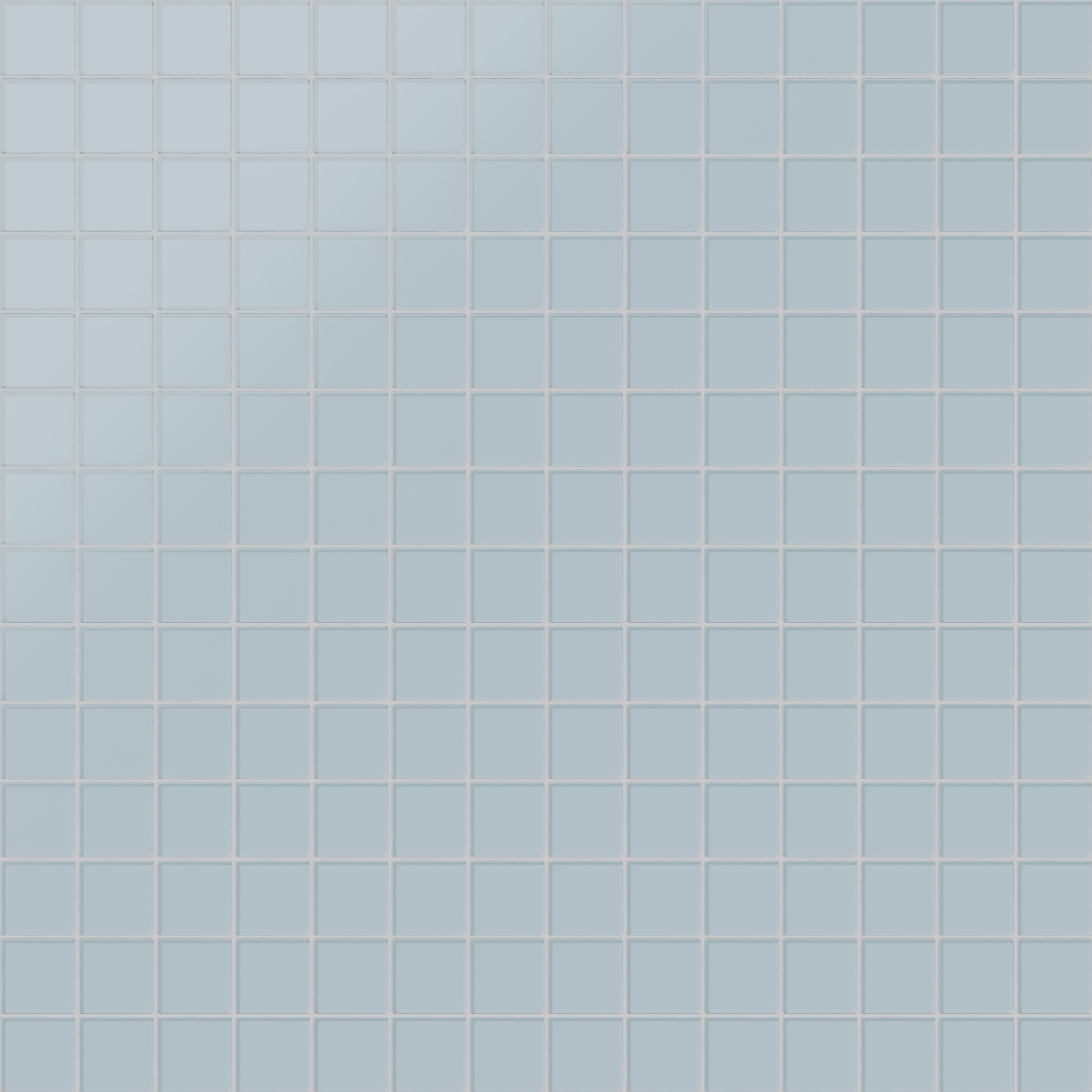 3x3 Straight Set Sheeted Glass Mosaic Tile in Partridge Matte