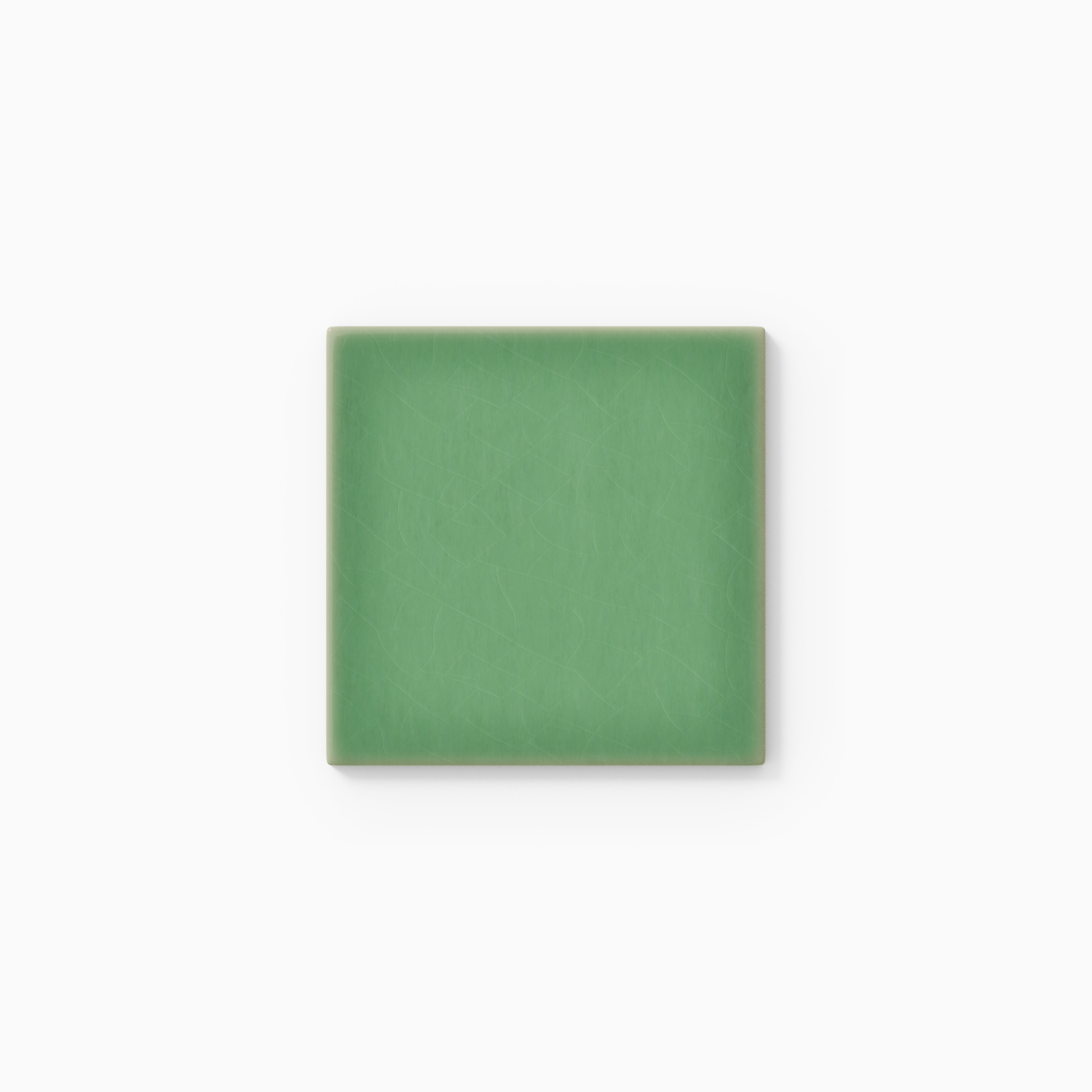 4x4 Original Ceramic Tile in Sea Green Gloss