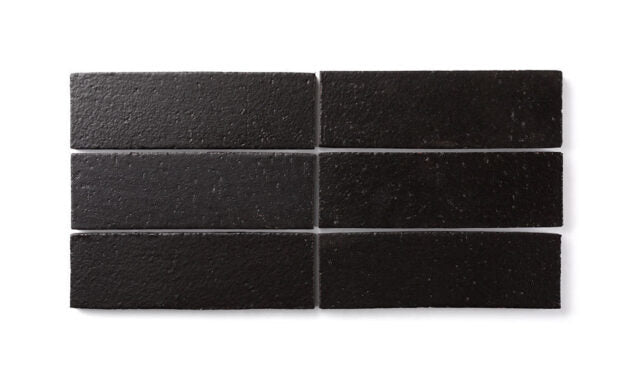 BLACK∧HILL 2C-3 Black Hills 2.5x8 Matte Brick Tile - Fireclay Tile