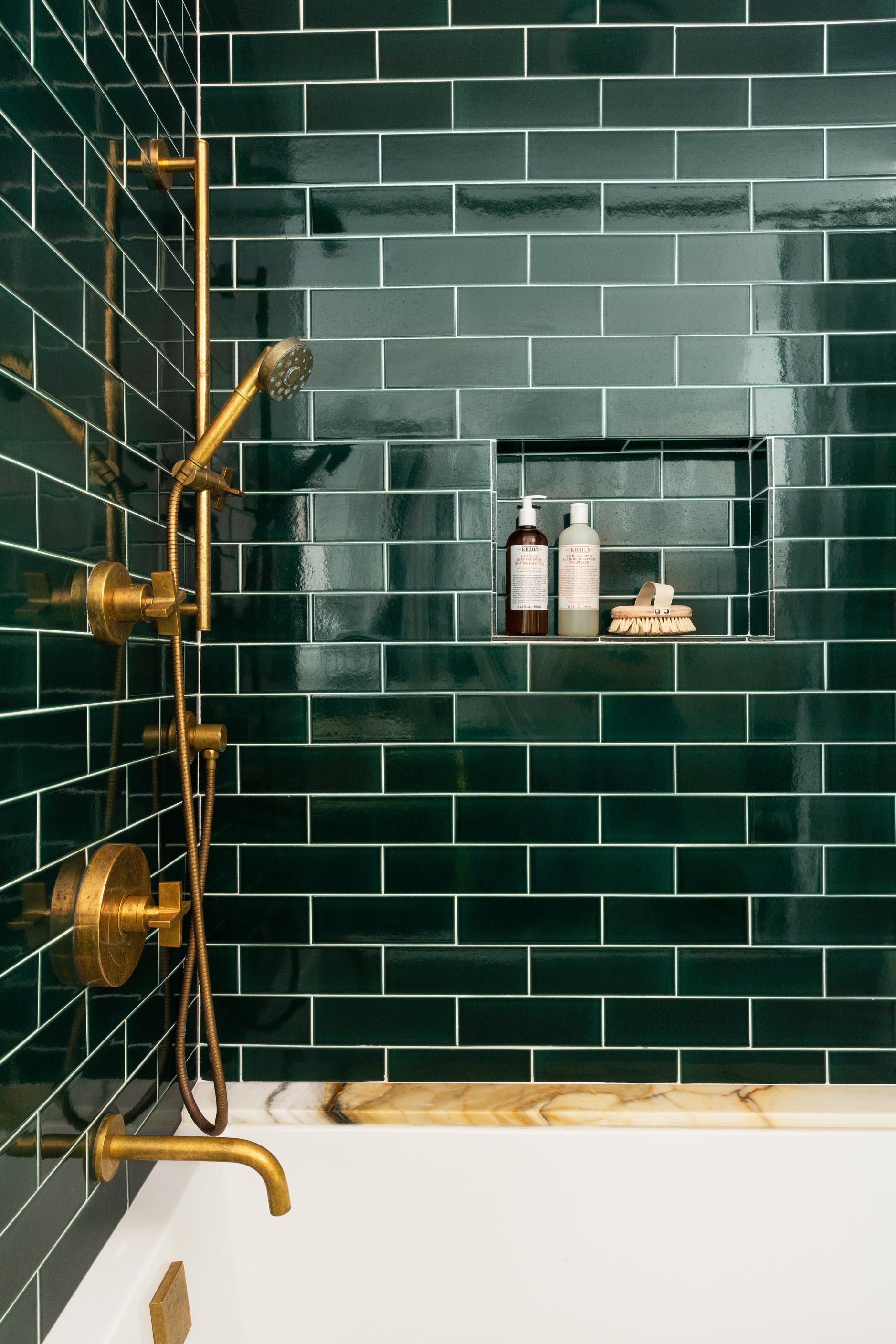3x9 Original Ceramic Tile in Evergreen Gloss