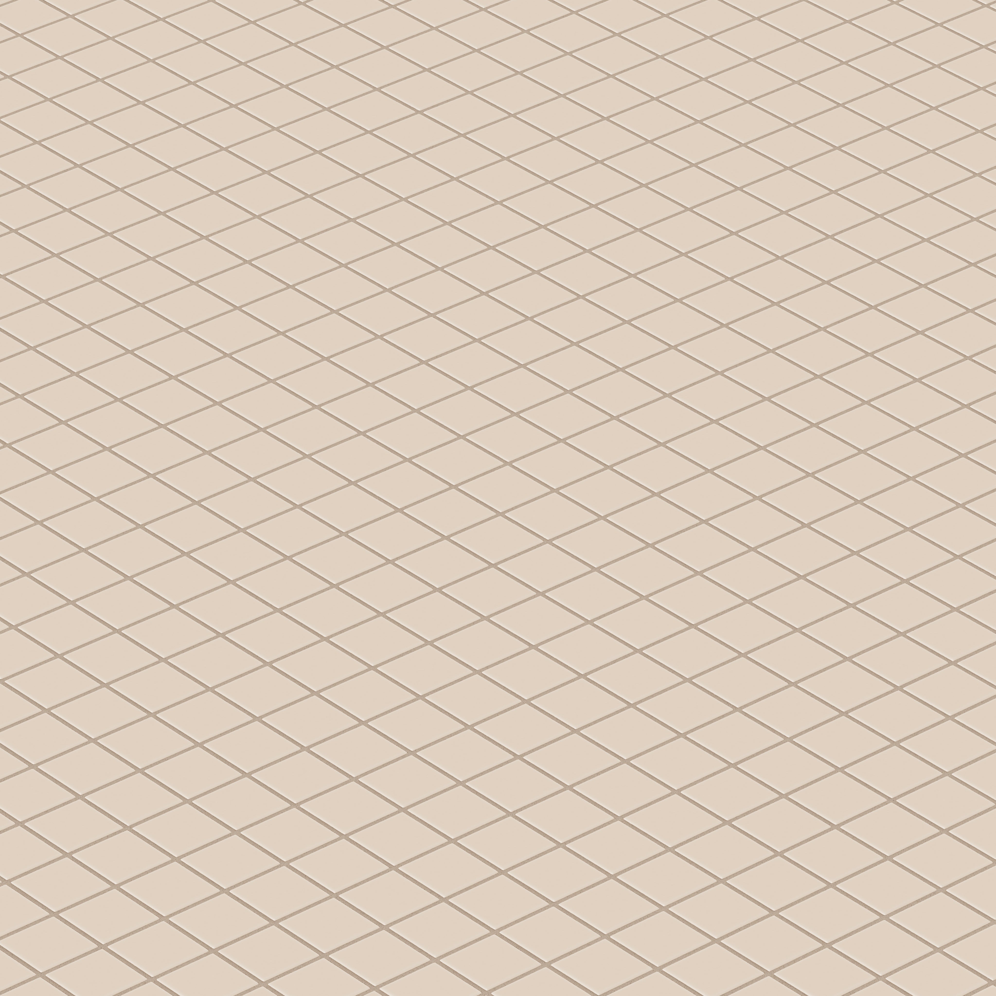 2x2 Straight Set Sheeted Original Ceramic Mosaic Tile in Sweet Pea Matte