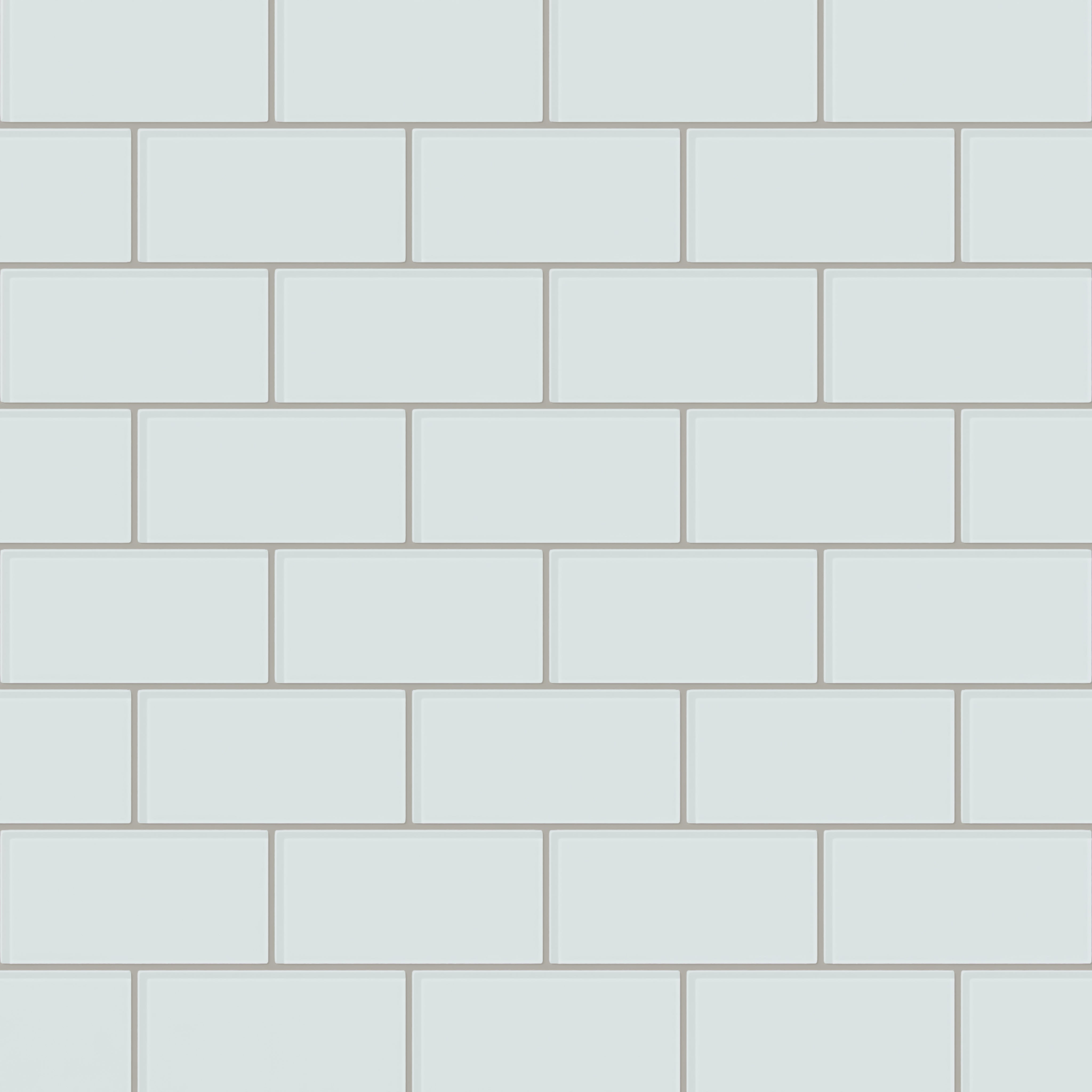 3x6 Glass Tile in Warbler Gloss