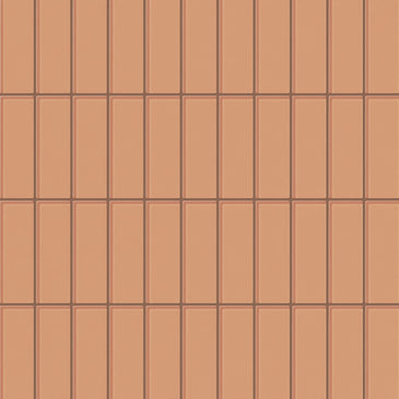 2x6 Glass Tile in Carolina Wren Gloss