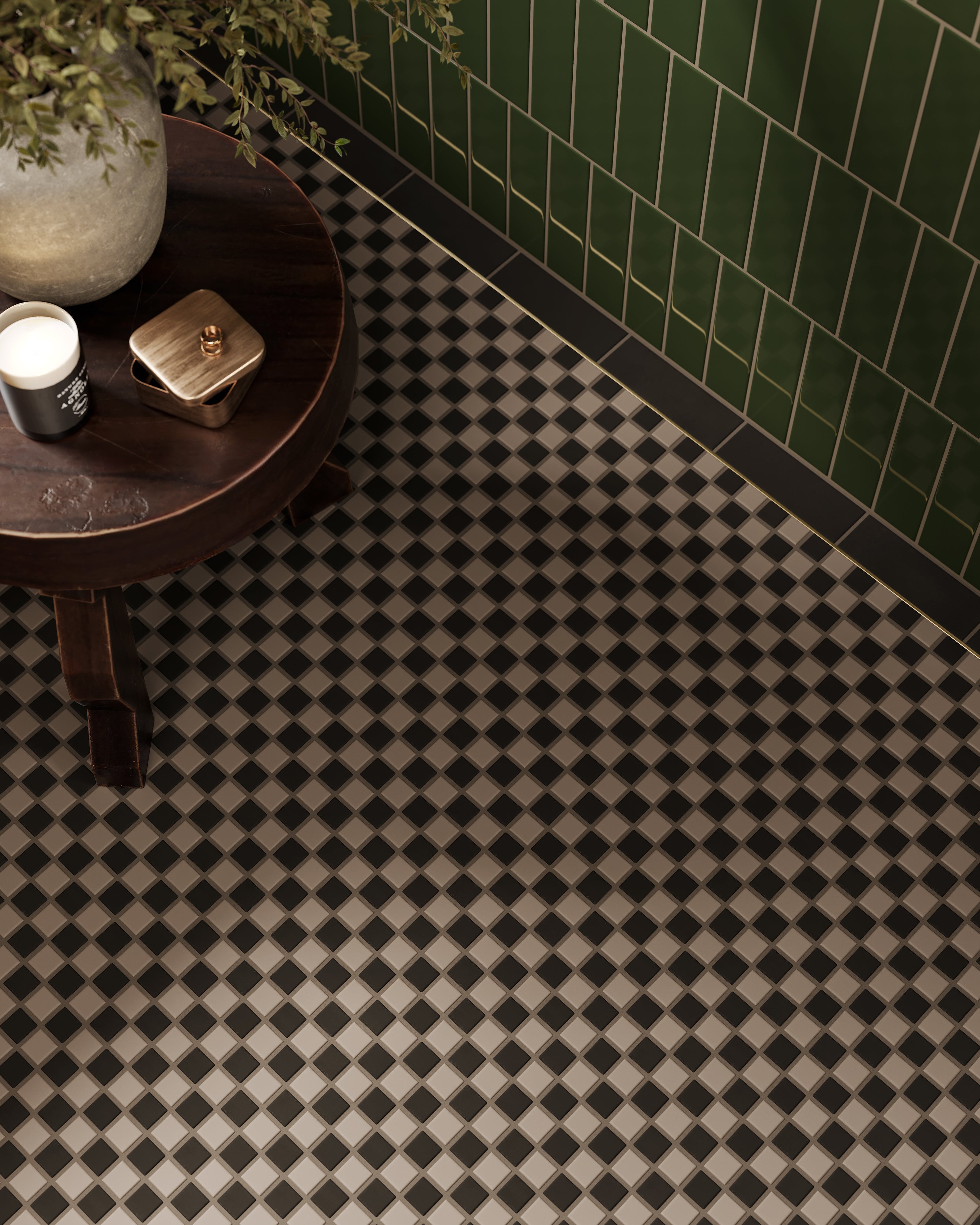 2x6 Original Ceramic Tile in Raven Matte
