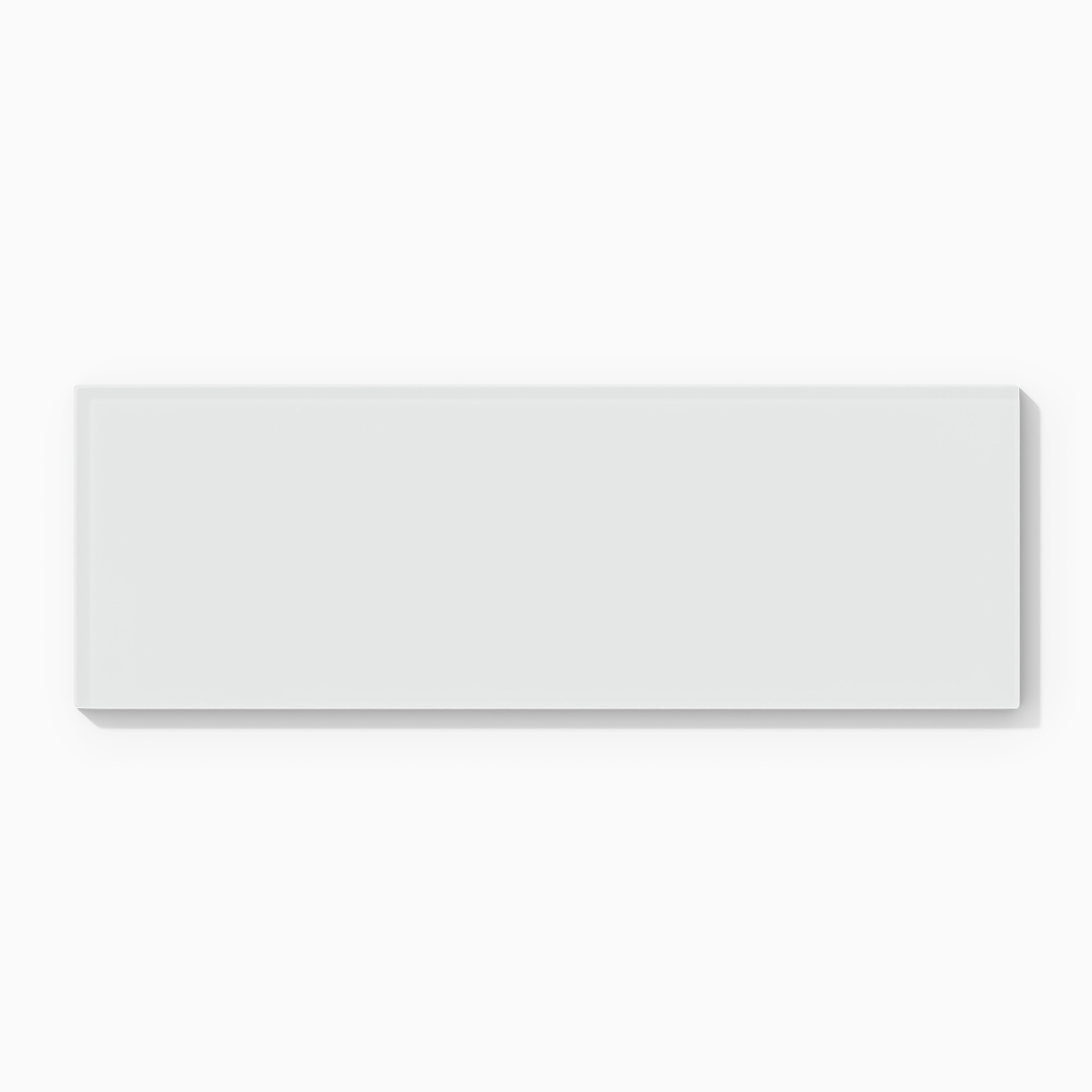 4x12 Glass Tile in Egret Gloss