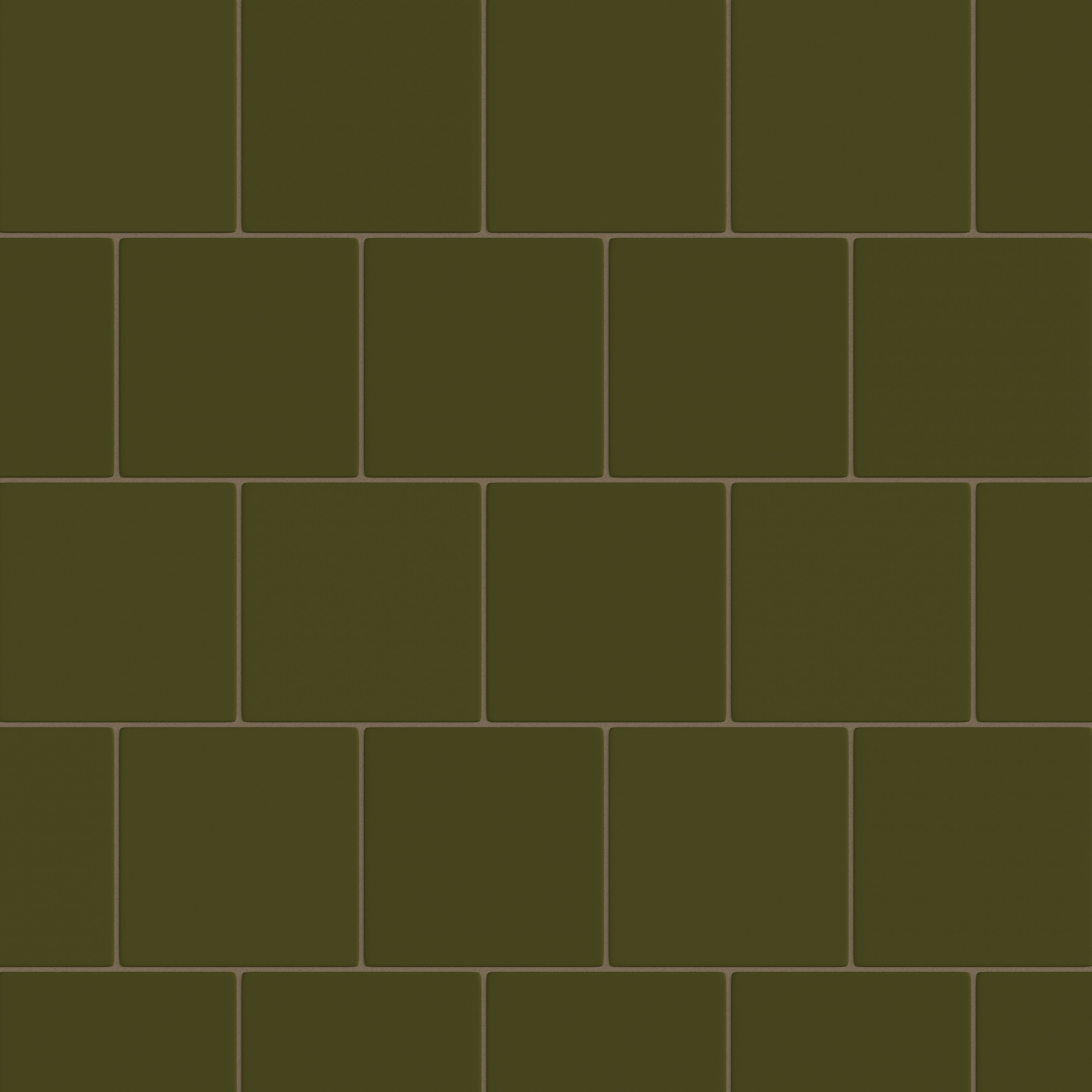 8x8 Original Ceramic Tile in Bonsai Matte