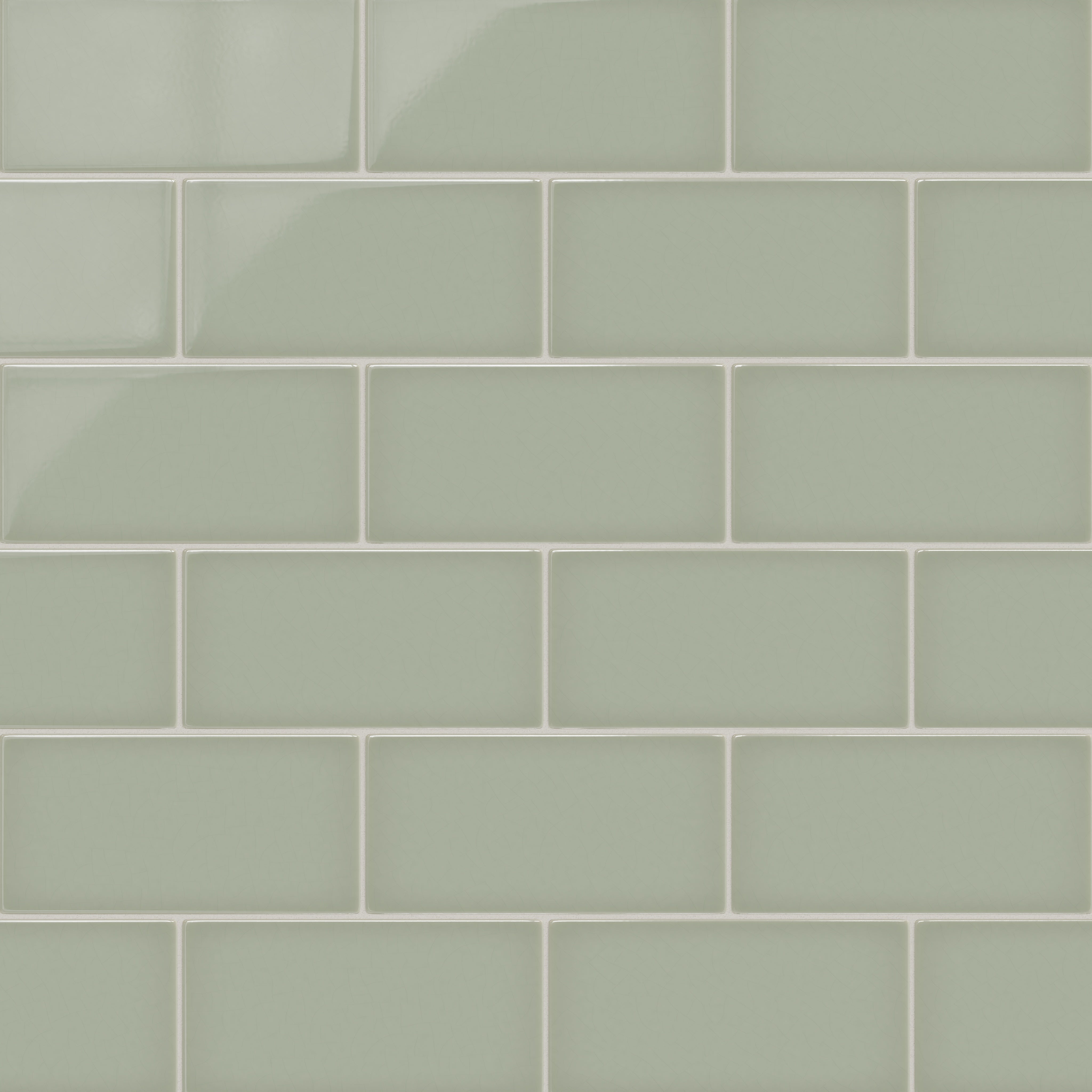 6x12 Original Ceramic Tile in Rosemary Gloss