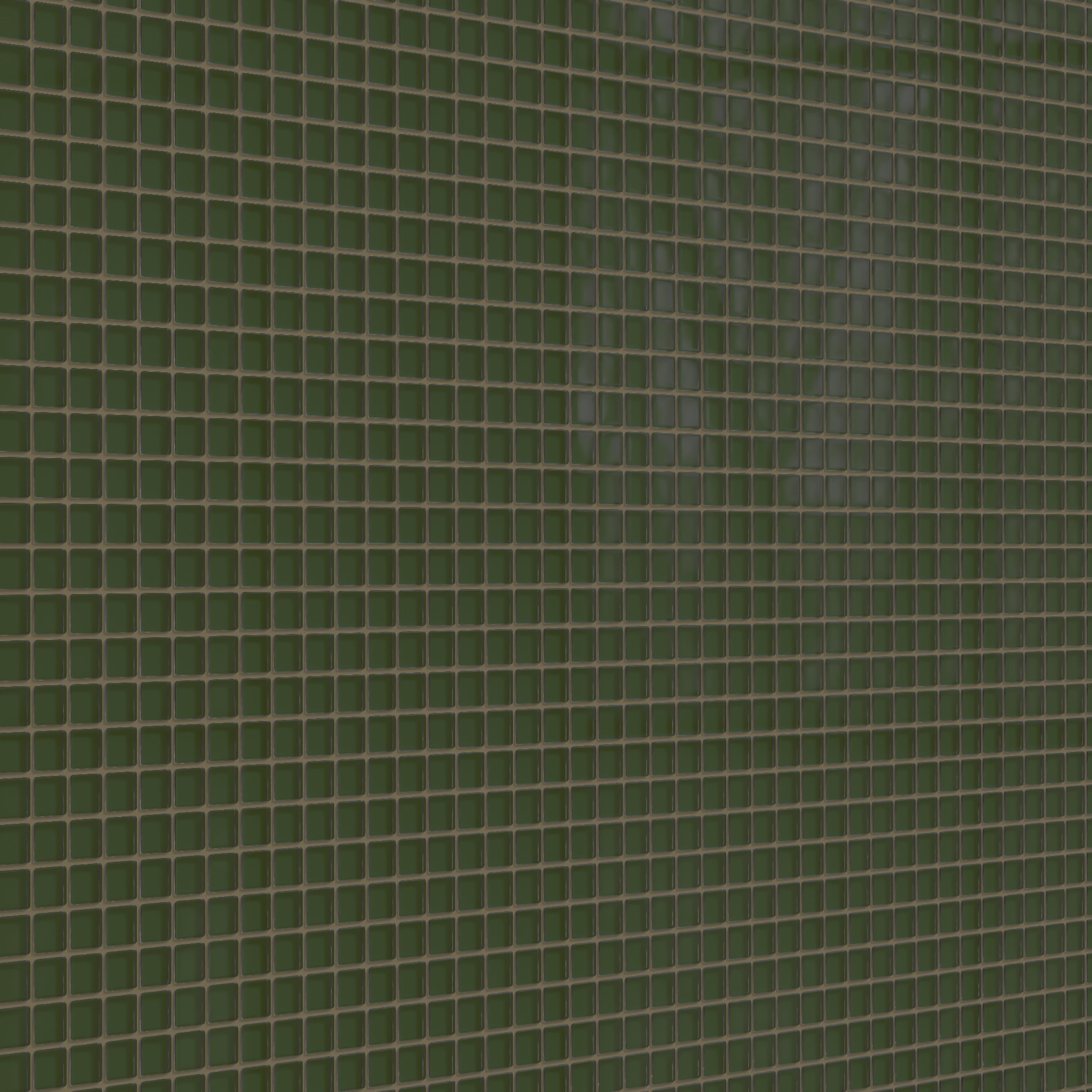 1x1 Straight Set Sheeted Glass Mosaic Tile in Starling Gloss