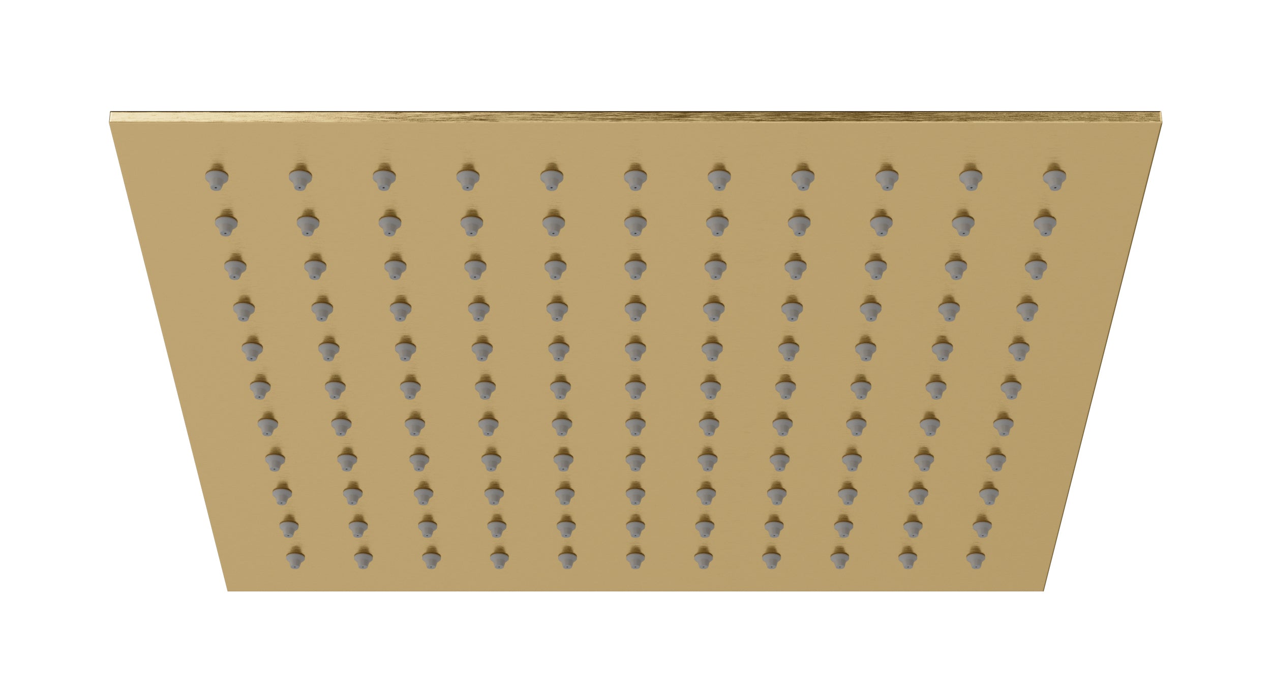 Flatiron 12" Shower Head in Satin Brass