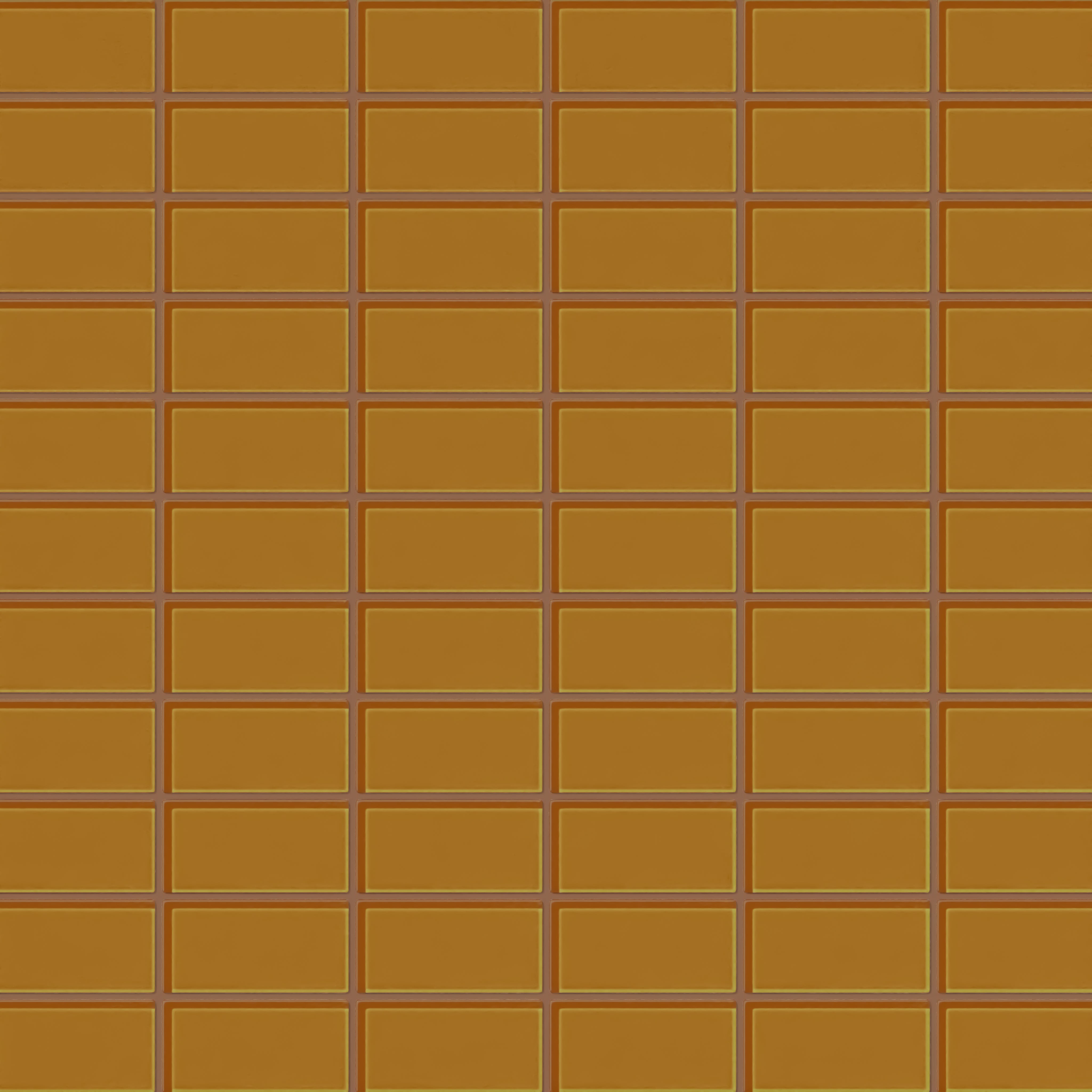 2x4 Straight Set Sheeted Glass Mosaic Tile in Falcon Gloss