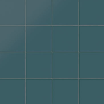 6x6 Glass Tile in Magpie Matte
