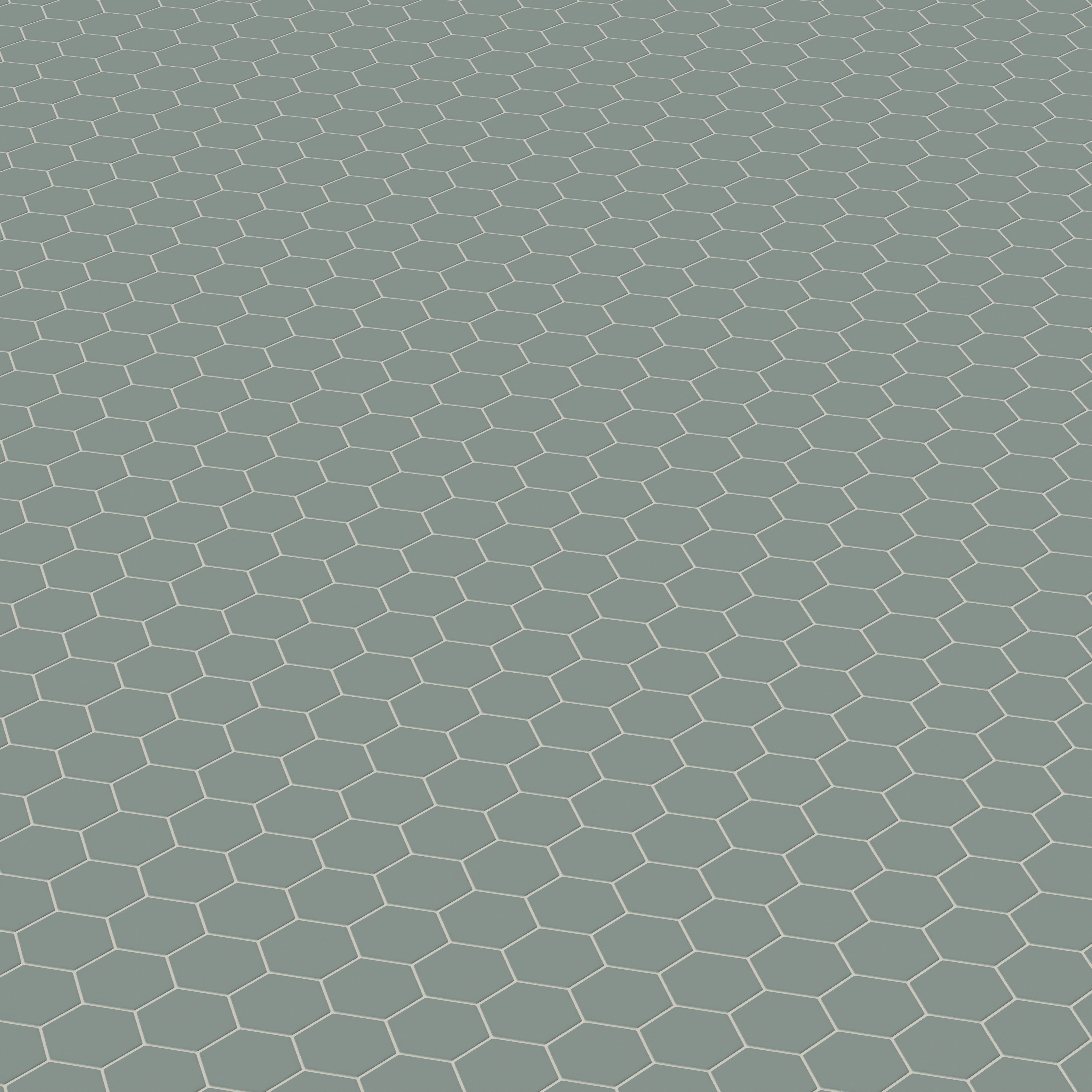 4" Hexagon Original Ceramic Tile in Flagstone Matte