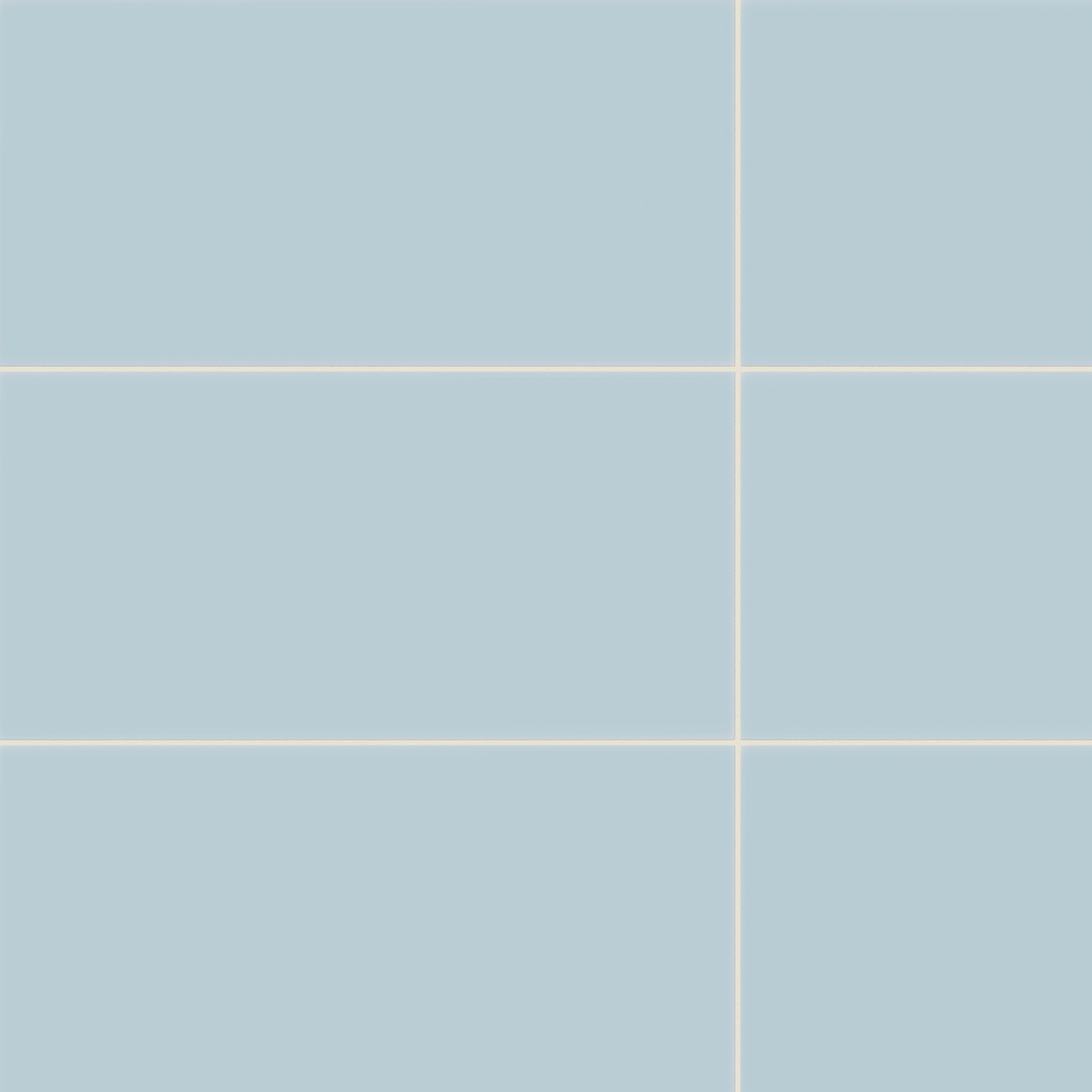 12x24 Natural Press Ceramic Tile in Egyptian Blue Matte