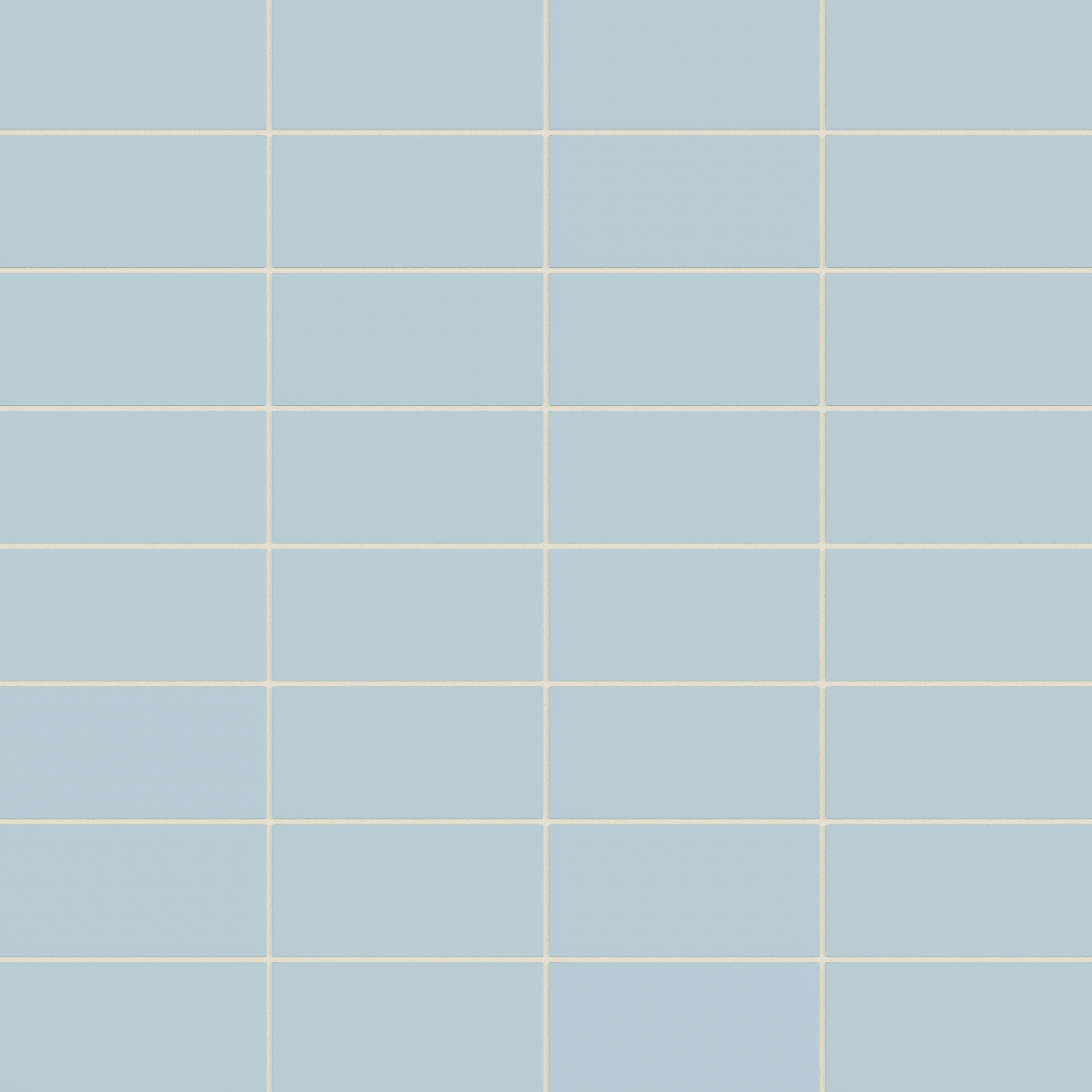 4x8 Natural Press Ceramic Tile in Egyptian Blue Matte