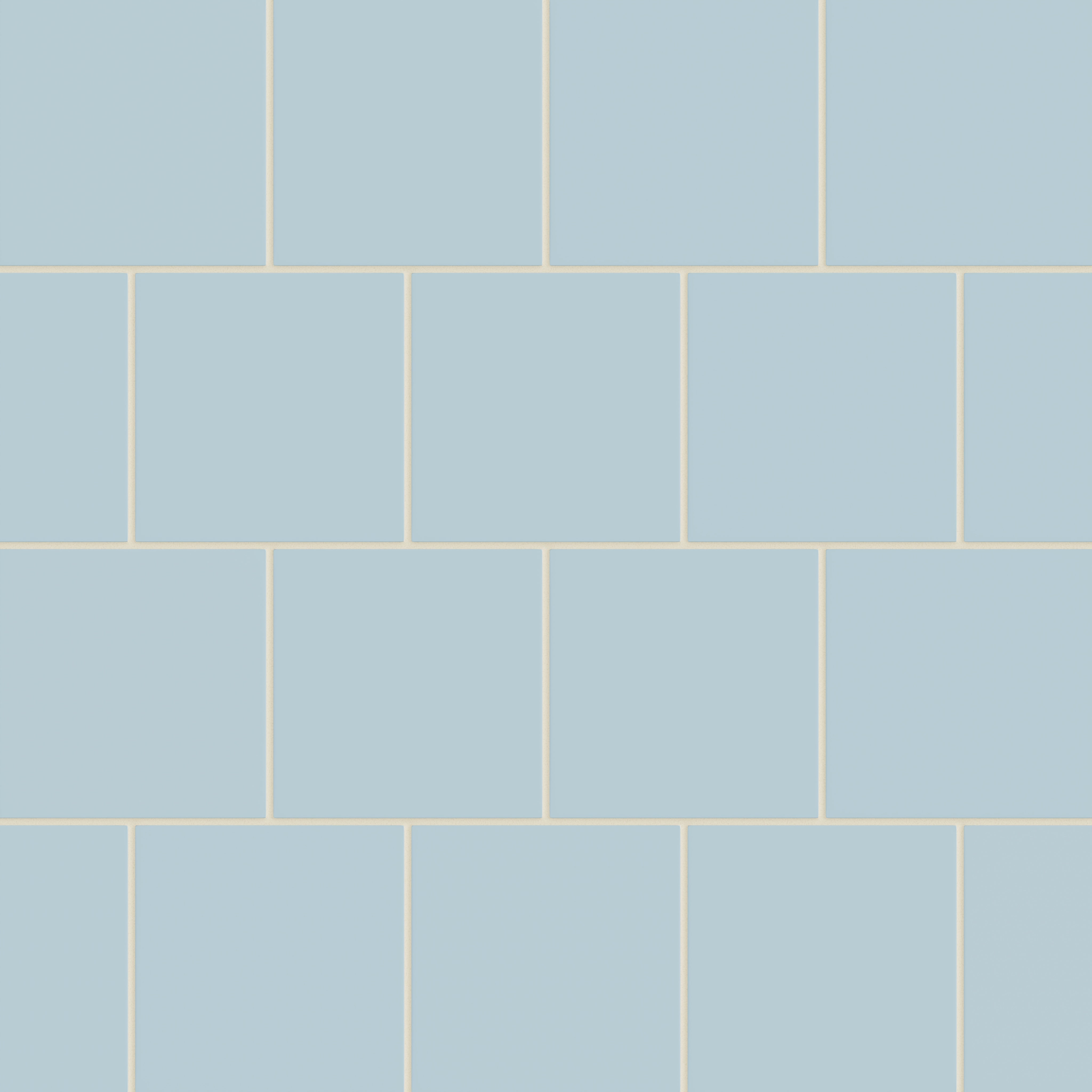 6x6 Natural Press Ceramic Tile in Egyptian Blue Matte