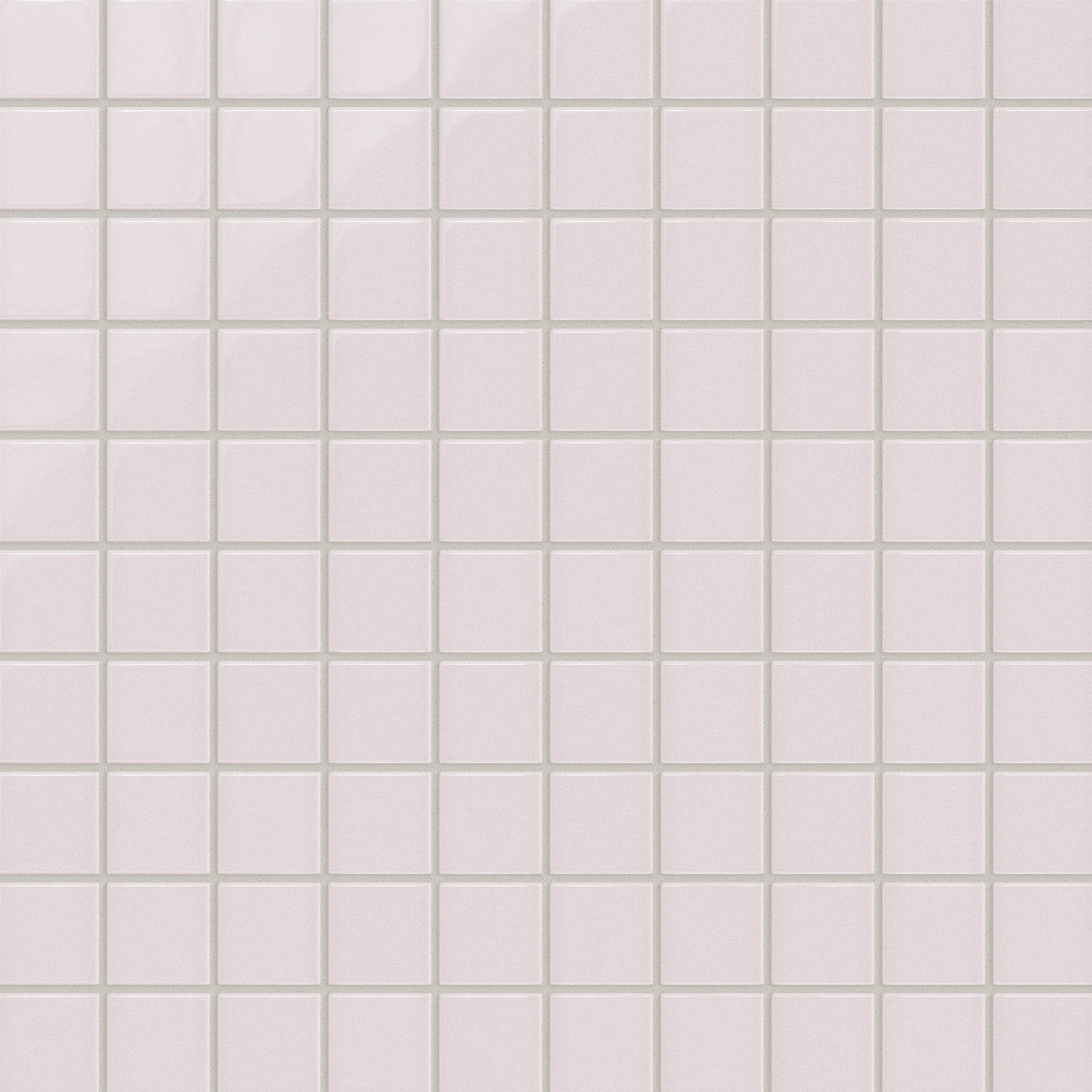 2x2 Straight Set Sheeted Original Ceramic Mosaic Tile in Evening Glow Gloss