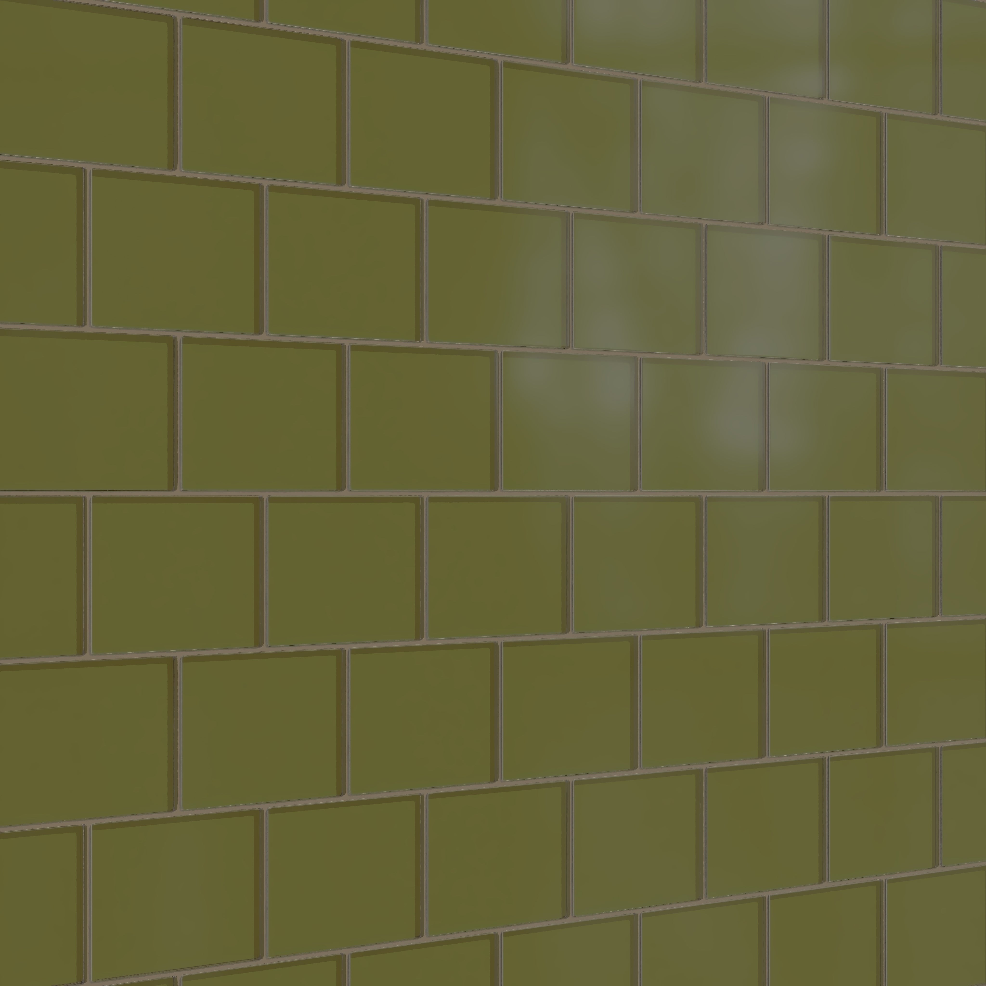4x6 Glass Tile in Cormorant Matte