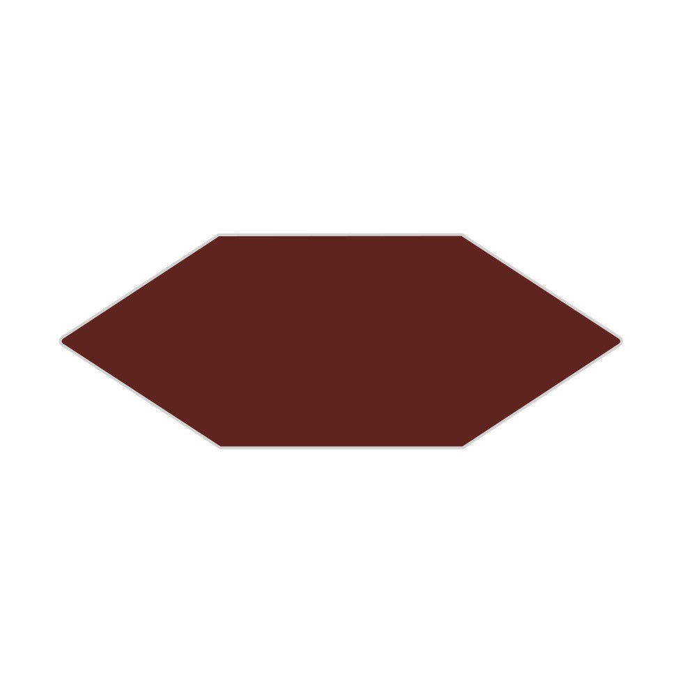 Picket Original Ceramic Tile in Vintage Leather Gloss