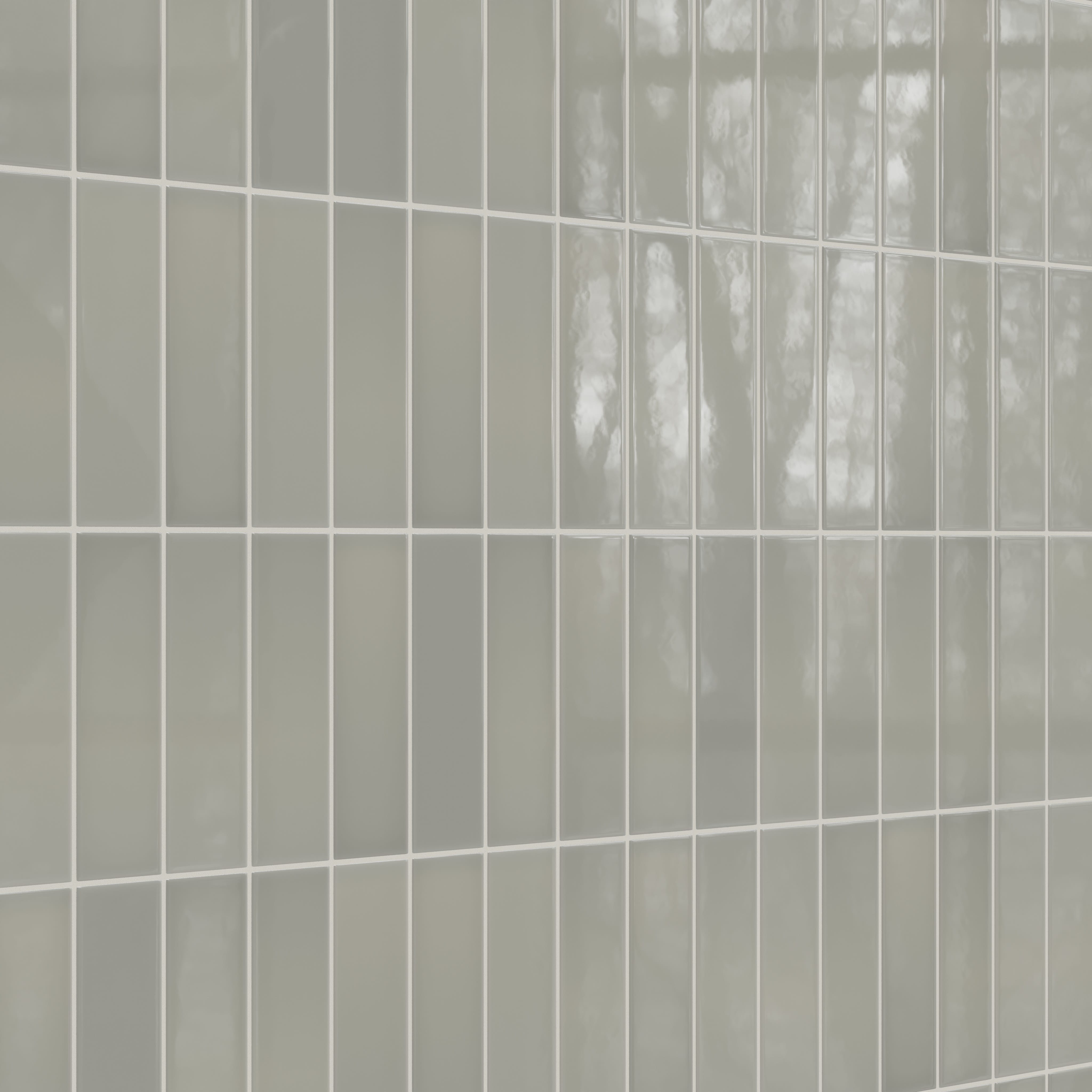 Quick Ship 3x9 Natural Press Ceramic Tile in Puget Sound Gloss