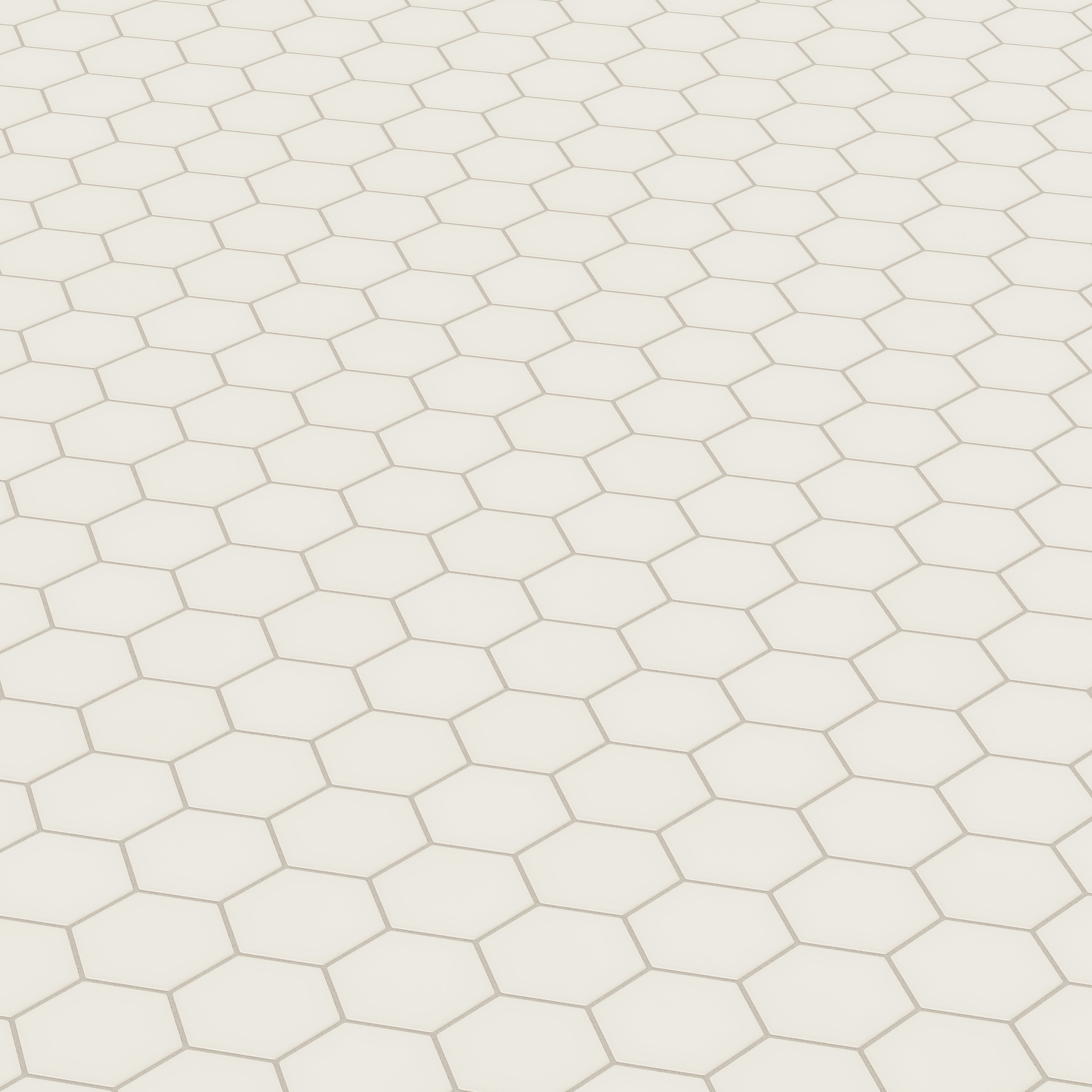 4" Hexagon Original Ceramic Tile in Feldspar Matte