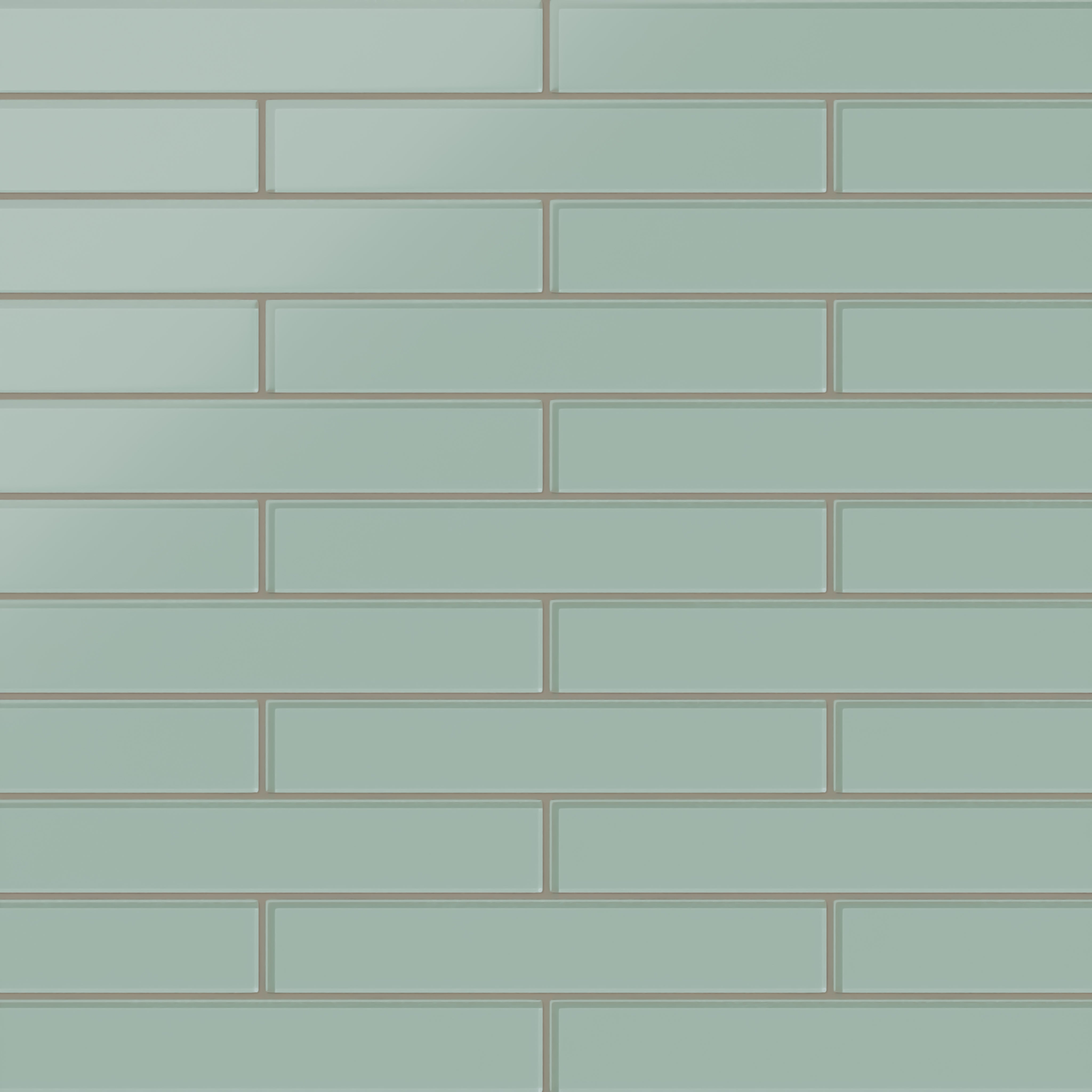 2x12 Glass Tile in Kingfisher Matte