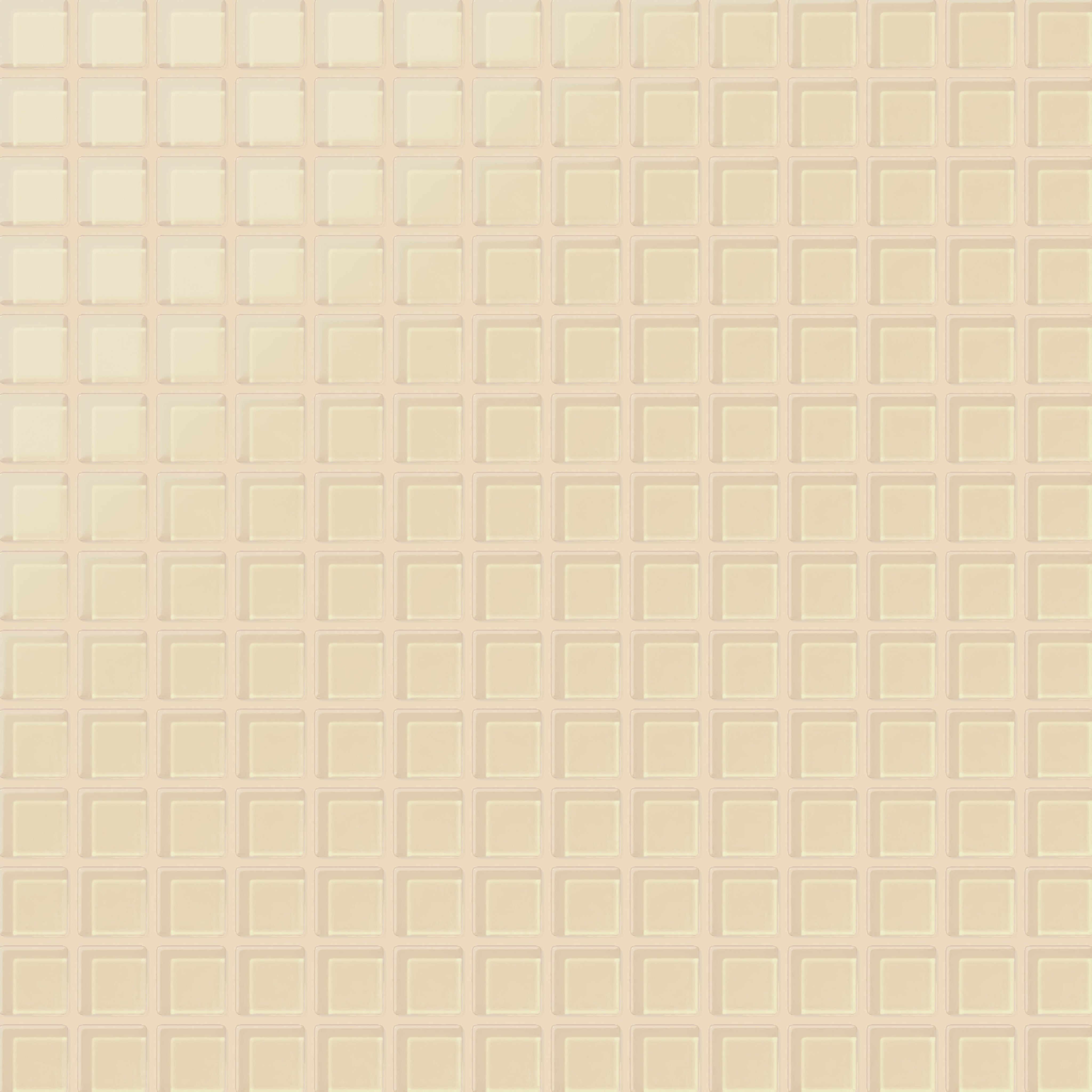 1x1 Straight Set Sheeted Glass Mosaic Tile in Chickadee Matte
