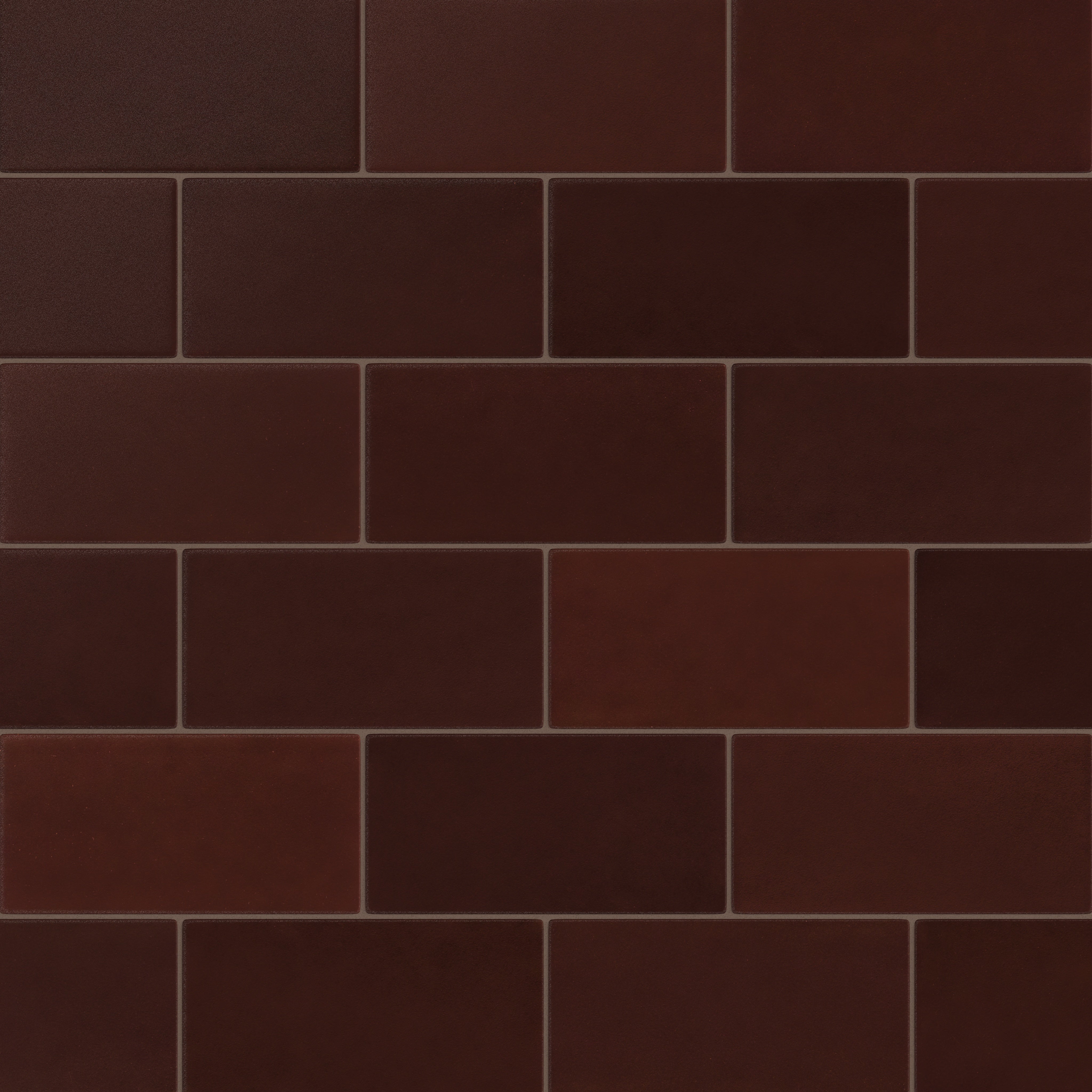 6x12 Original Ceramic Tile in Redwood